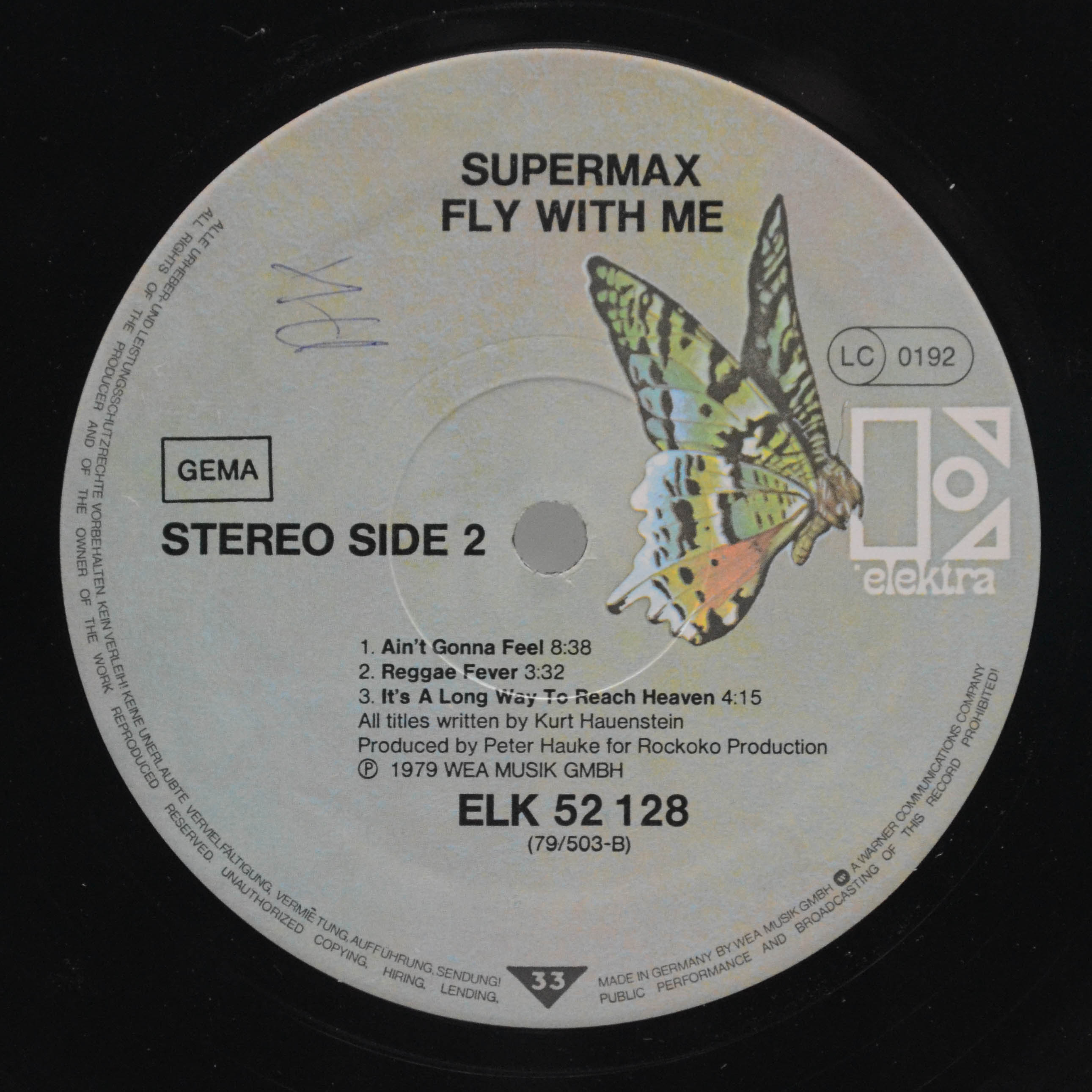 Supermax — Fly With Me, 1979