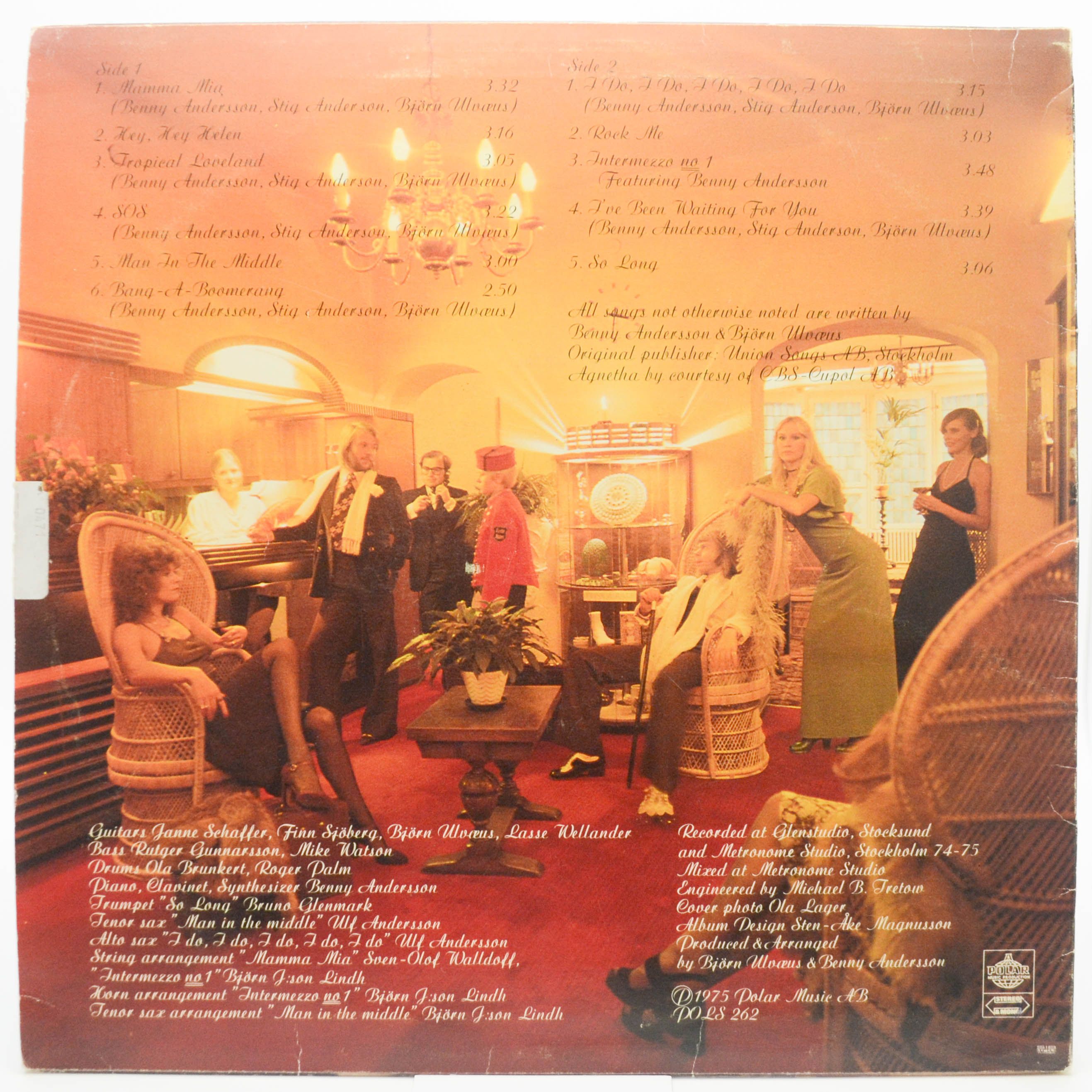 ABBA — ABBA (1-st, Sweden), 1975