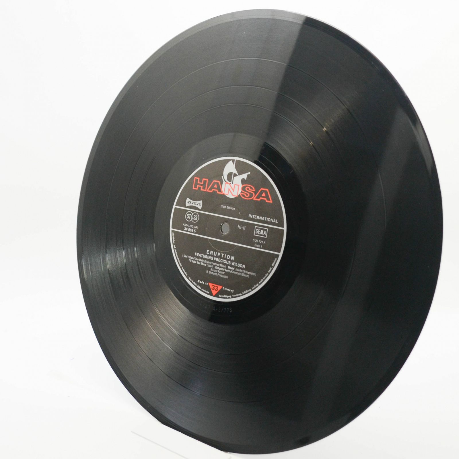 Eruption Featuring Precious Wilson — Eruption, 1977