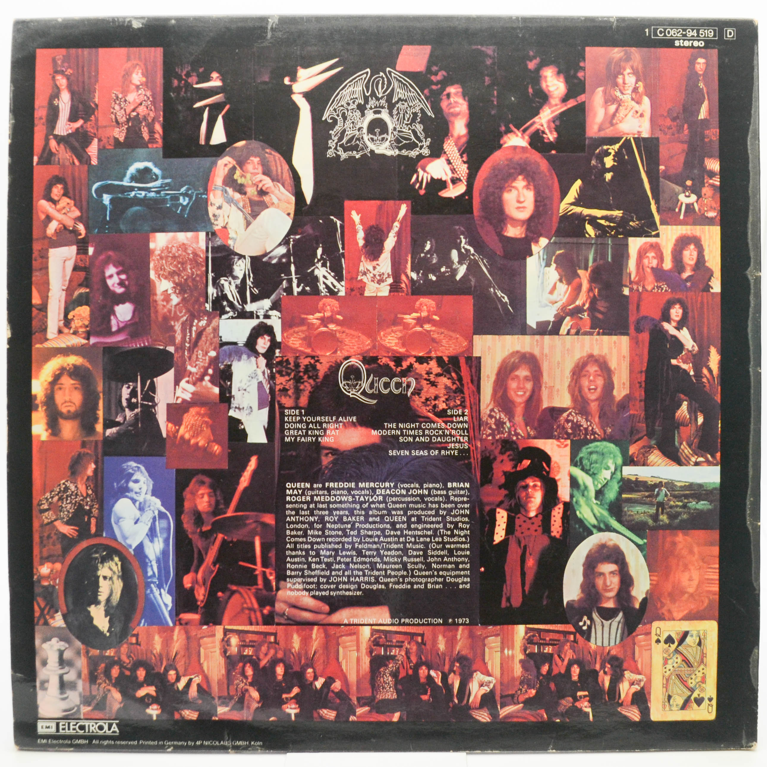 Queen — Queen, 1973