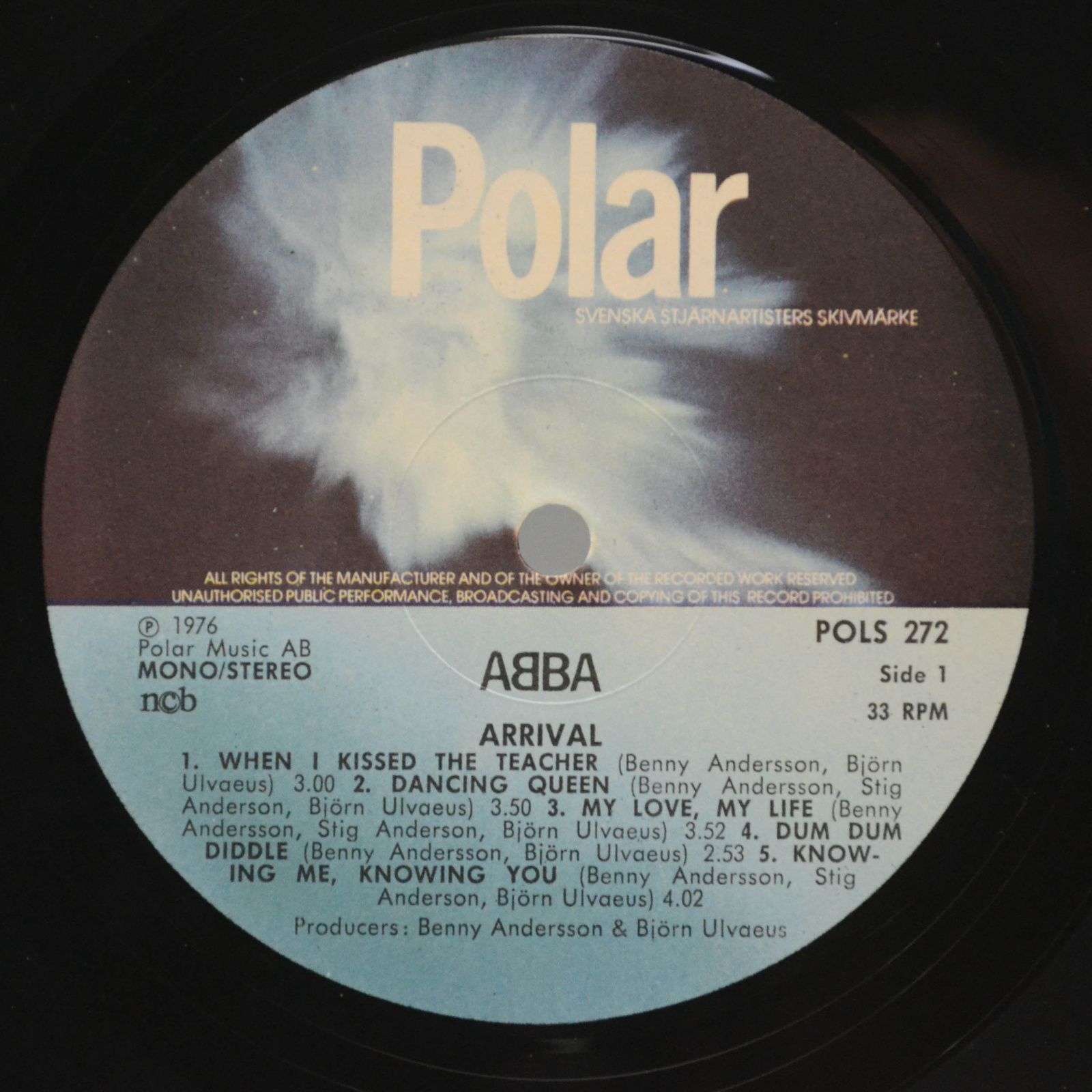 ABBA — Arrival (1-st, Sweden), 1976