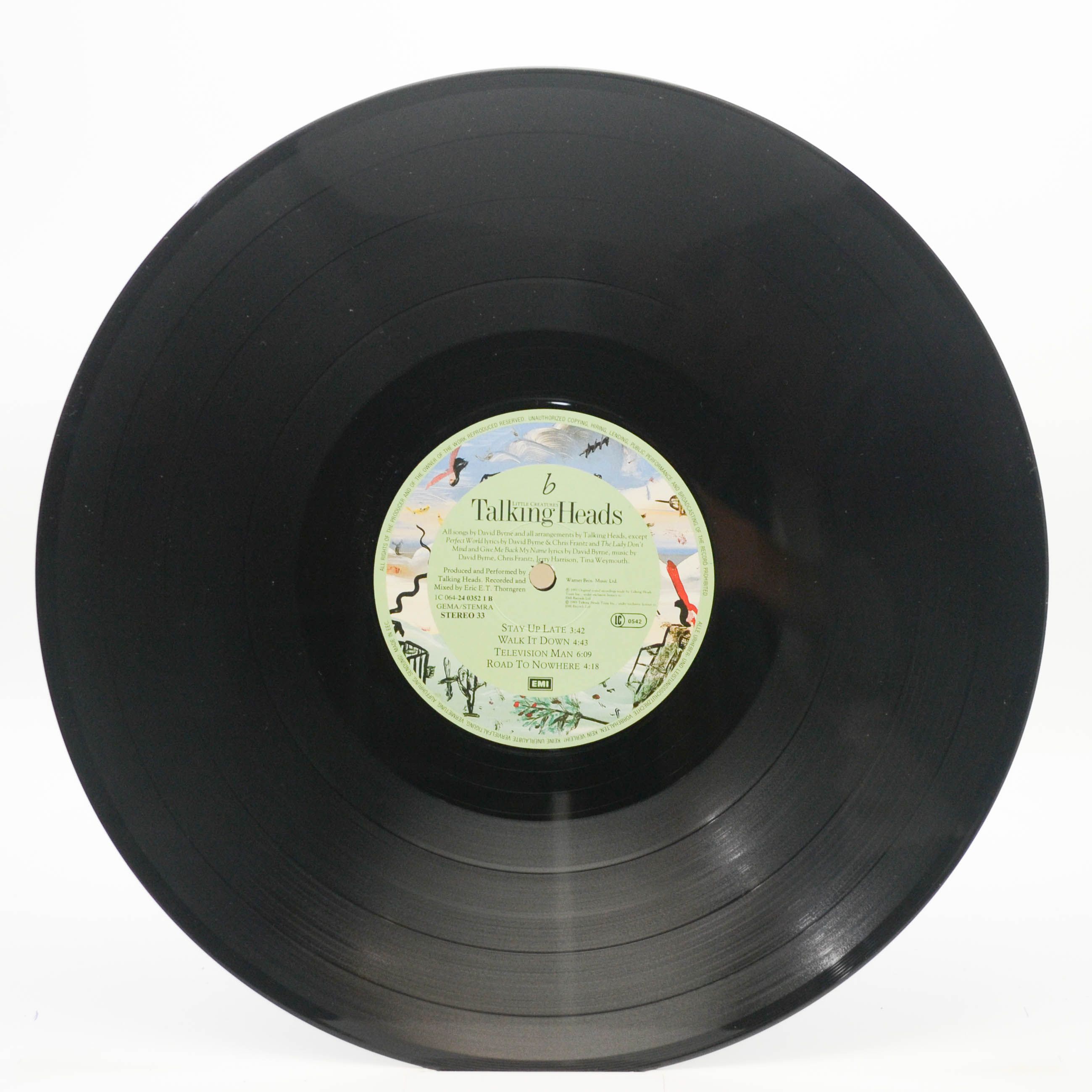 Виниловая пластинка Talking Heads — Little Creatures, 1985