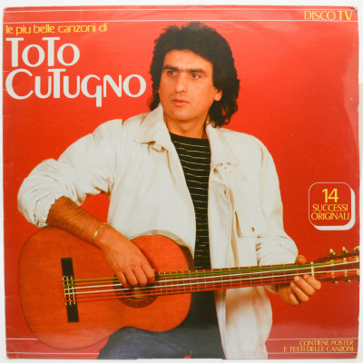 Le Più Belle Canzoni Di Toto Cutugno (1-st, Italy, poster), 1986