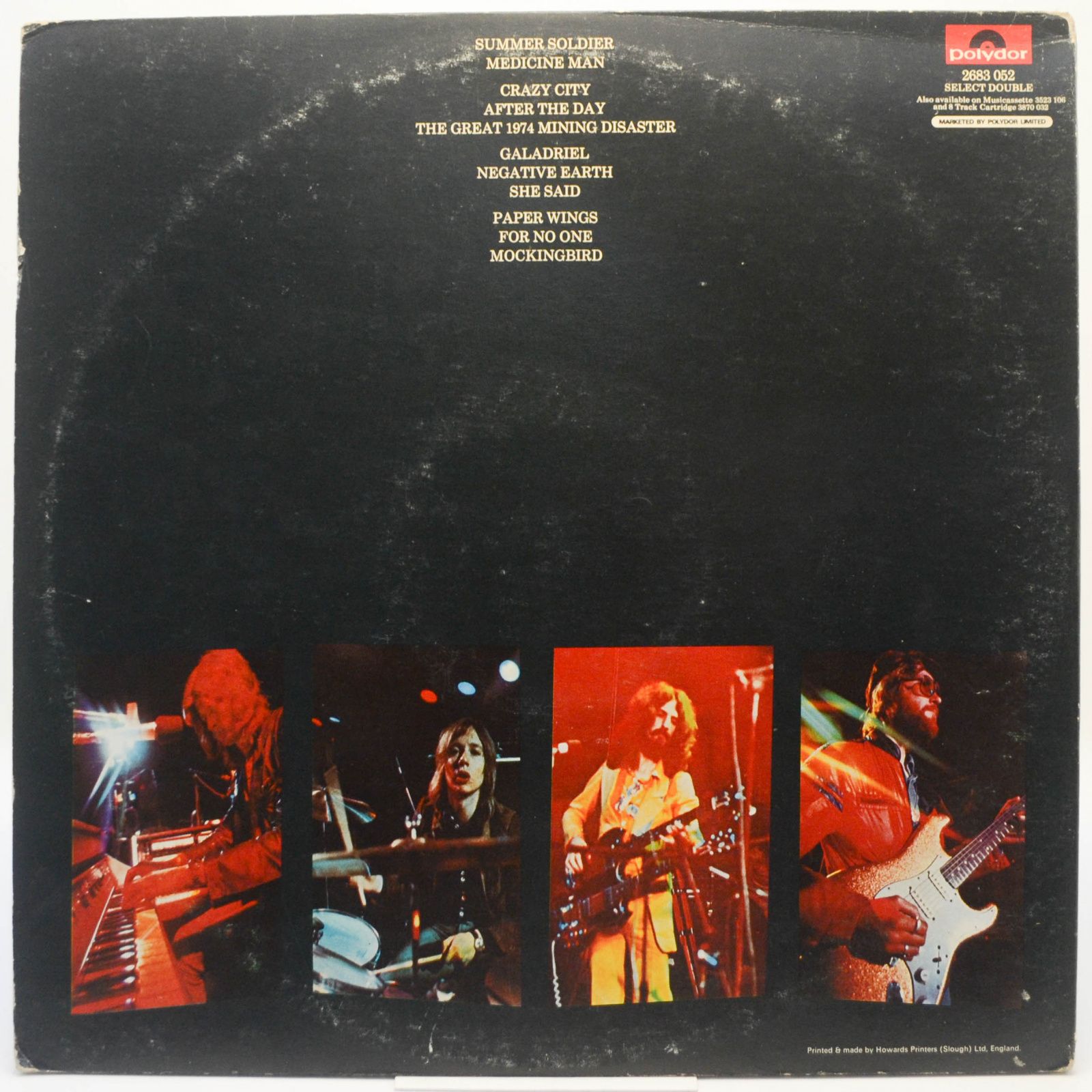 Виниловая пластинка Barclay James Harvest — Live (2LP, UK), 1974