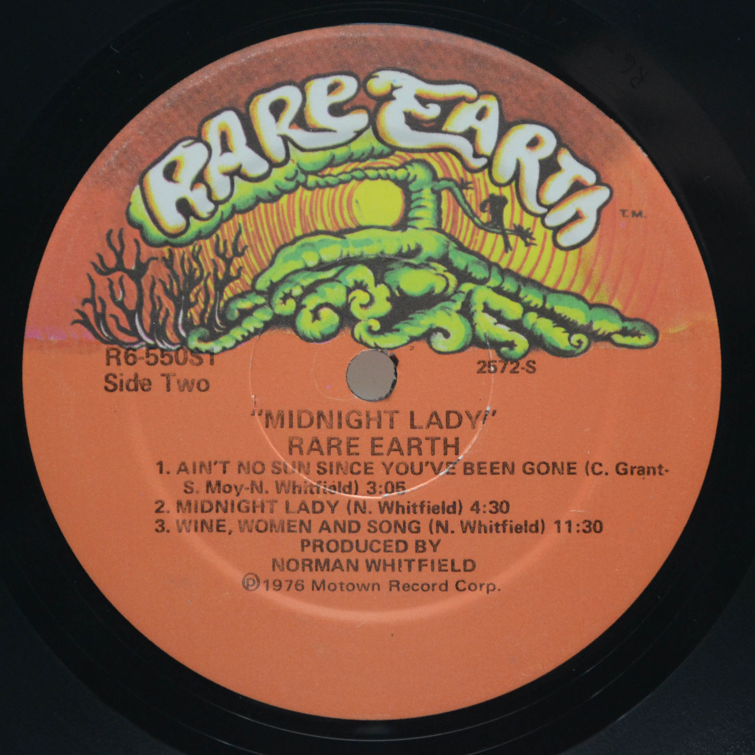 Rare Earth — Midnight Lady (1-st, USA), 1976