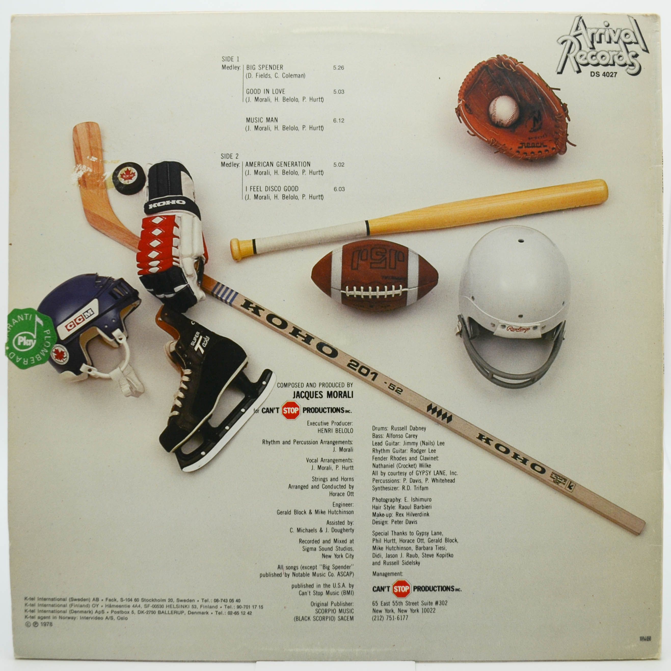 Виниловая пластинка Ritchie Family — American Generation, 1978