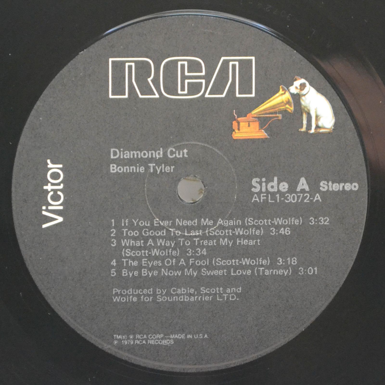 Виниловая пластинка Bonnie Tyler — Diamond Cut (USA), 1979
