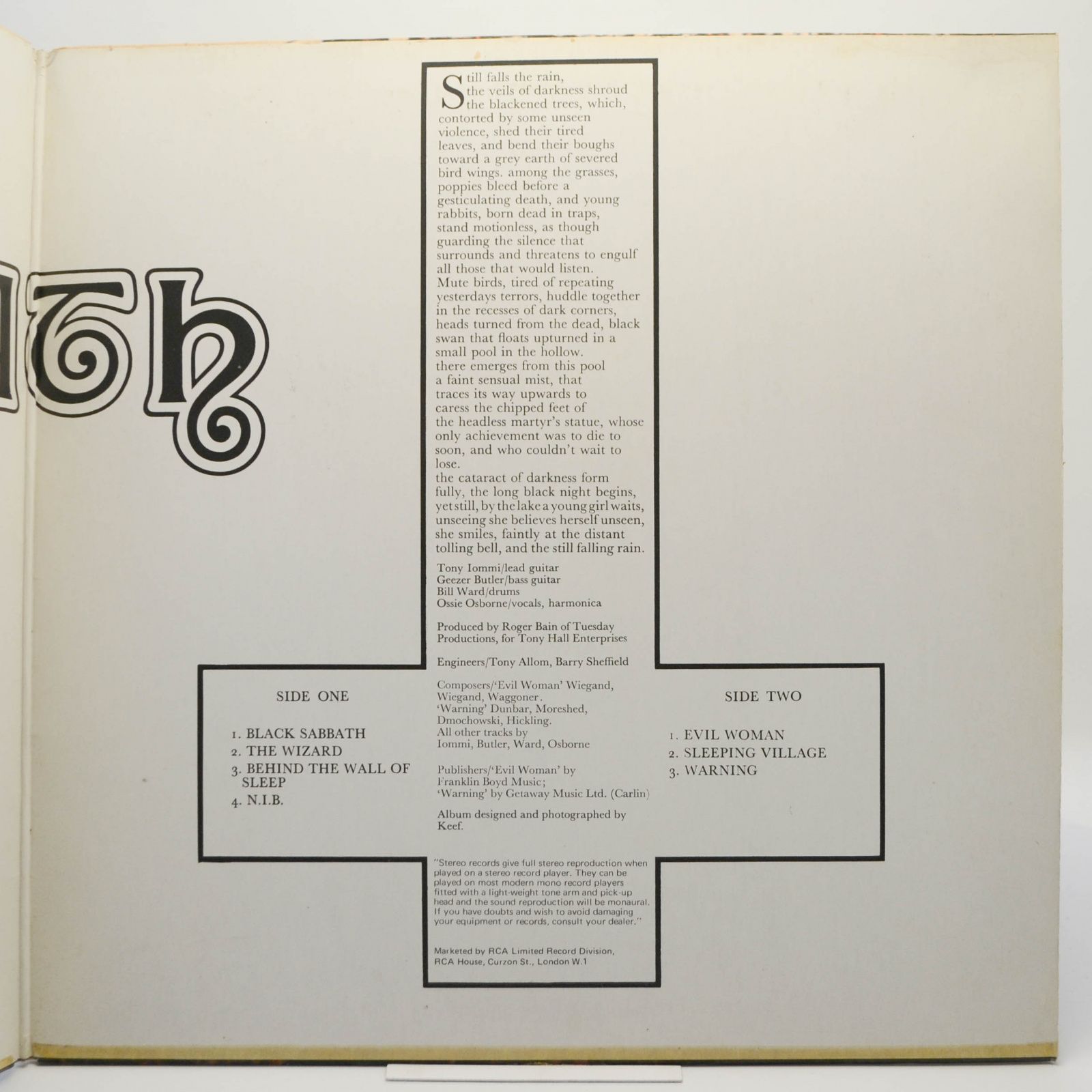 Black Sabbath — Black Sabbath, 1976