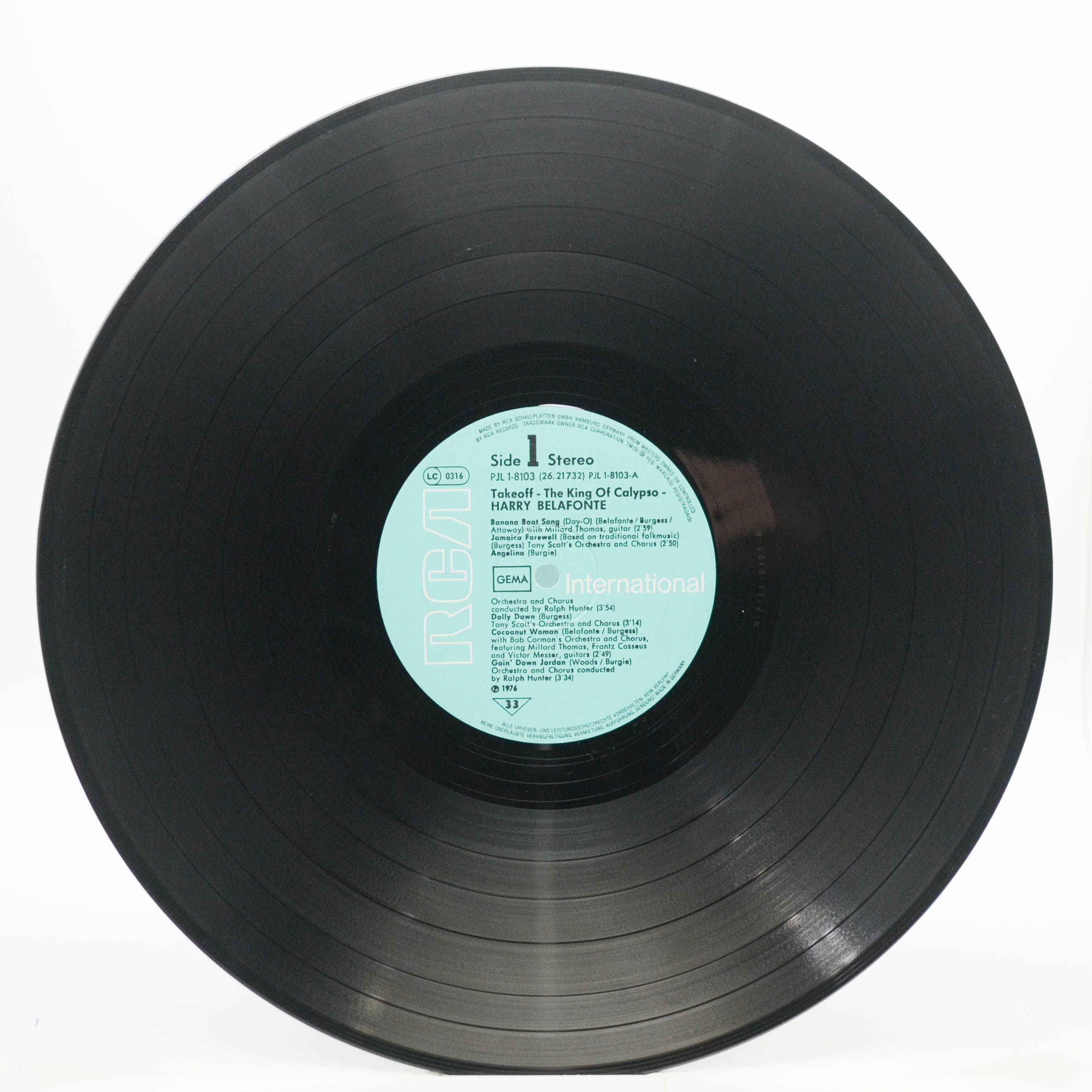 Harry Belafonte — The King Of Calypso, 1976