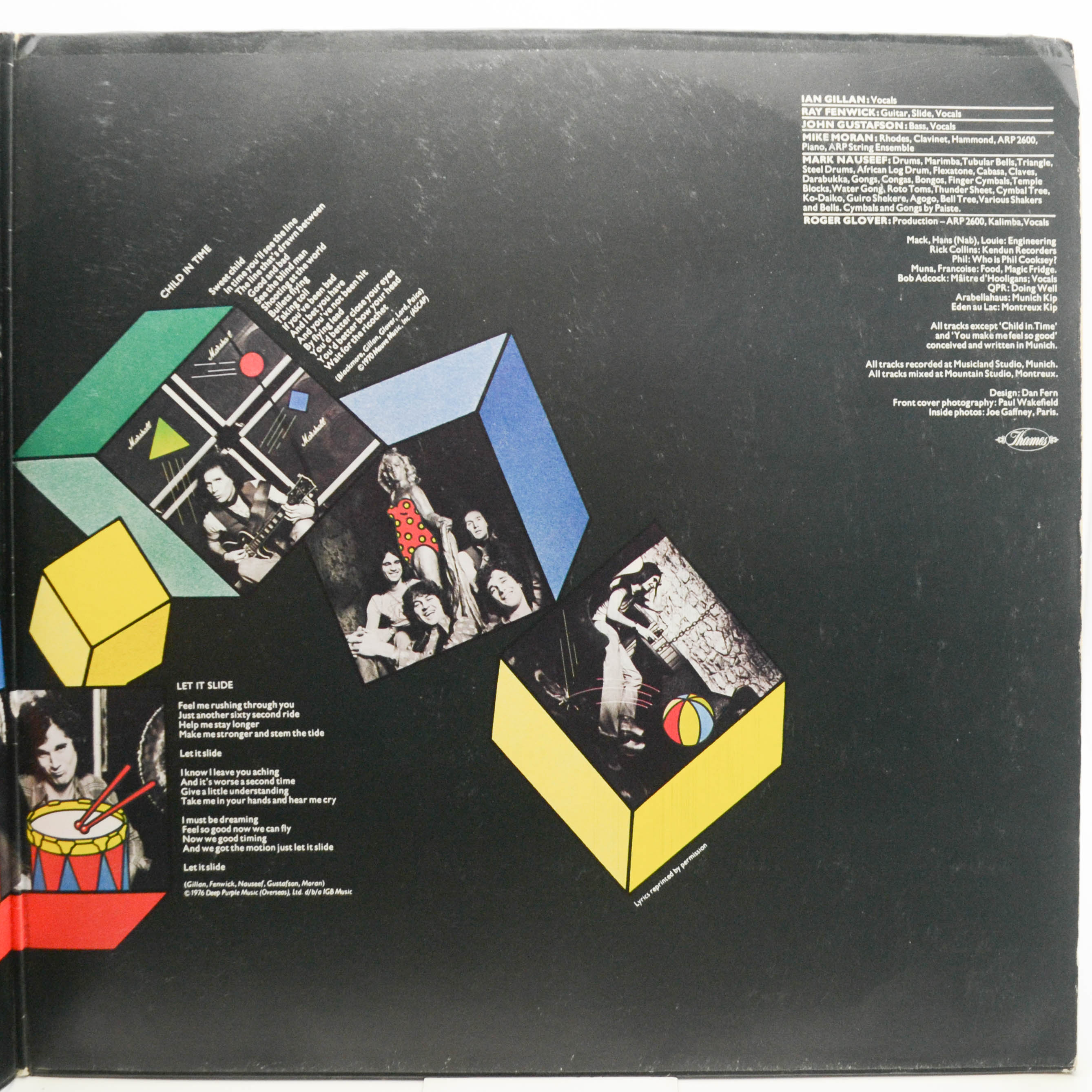 Виниловая пластинка Ian Gillan Band — Child In Time, 1976