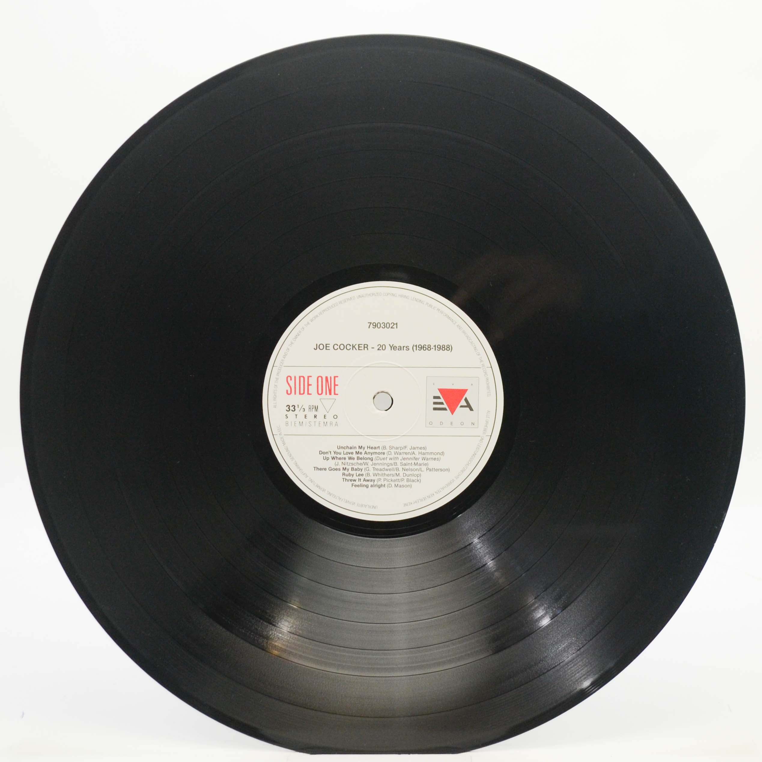 Joe Cocker — 20 Years (1968-1988), 1988