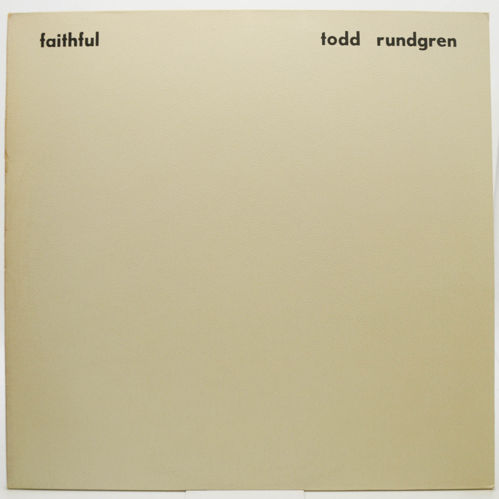 Todd Rundgren — Faithful, 1976