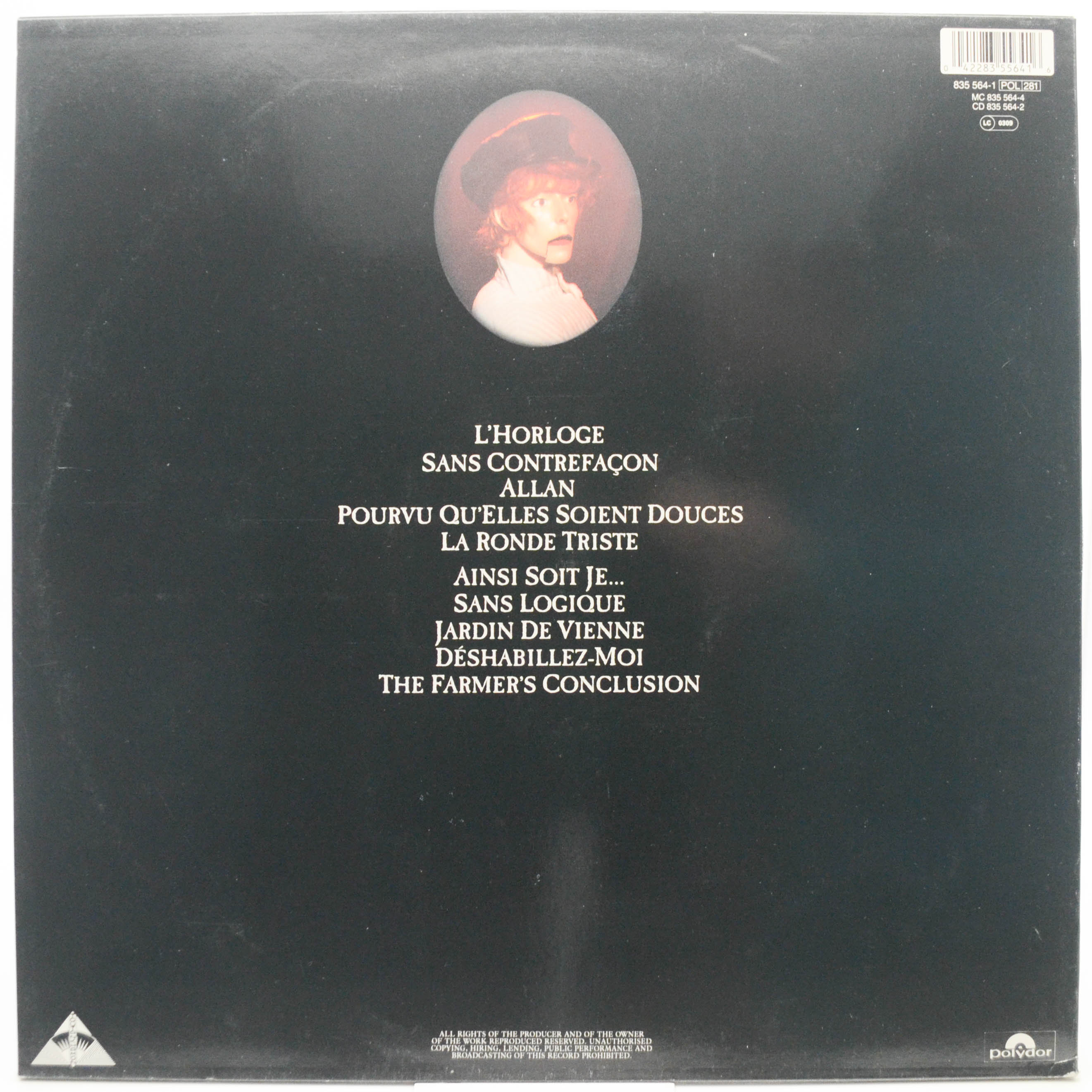 Mylene Farmer — Ainsi Soit Je..., 1988