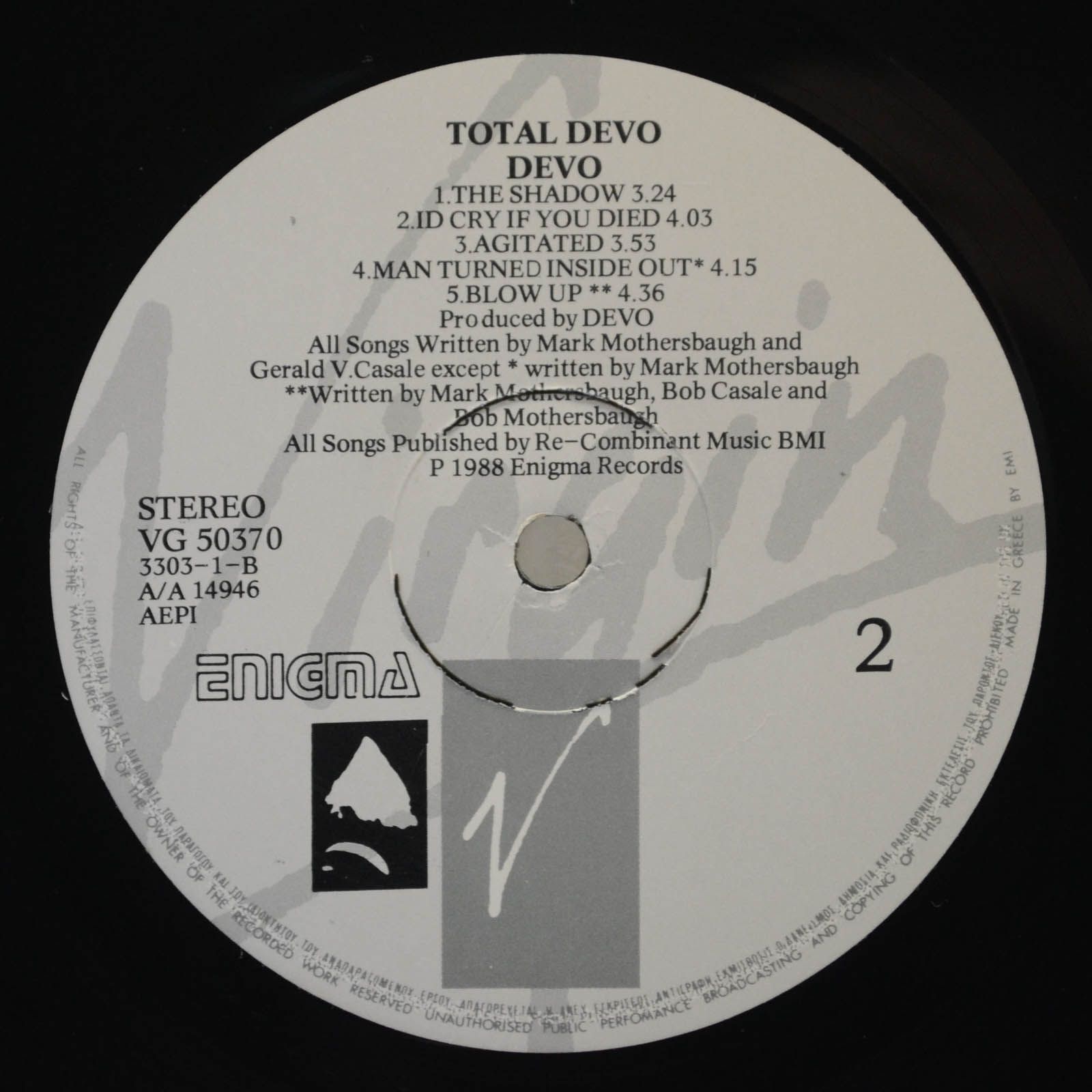 Devo — Total Devo, 1988