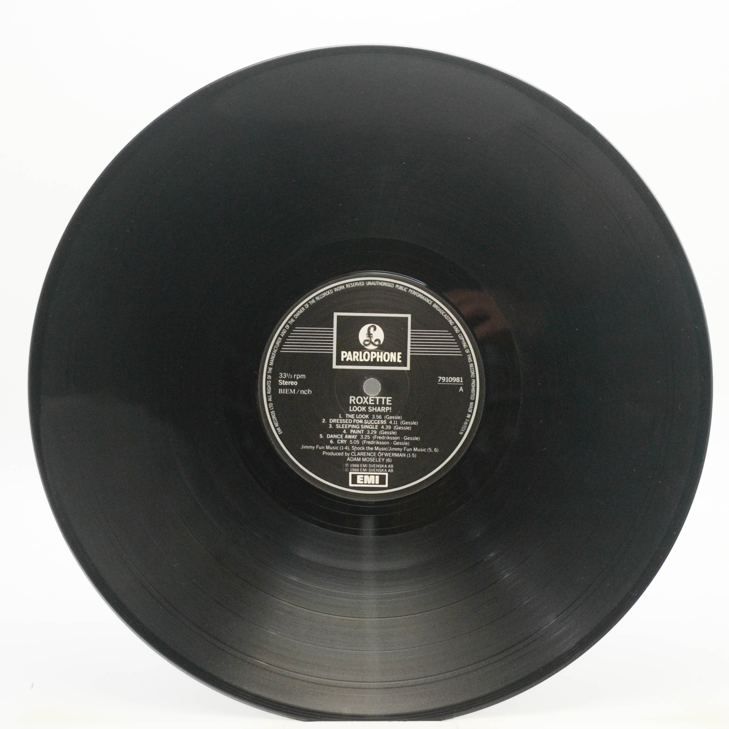 Виниловая пластинка Roxette — Look Sharp! (1-st, Sweden), 1988