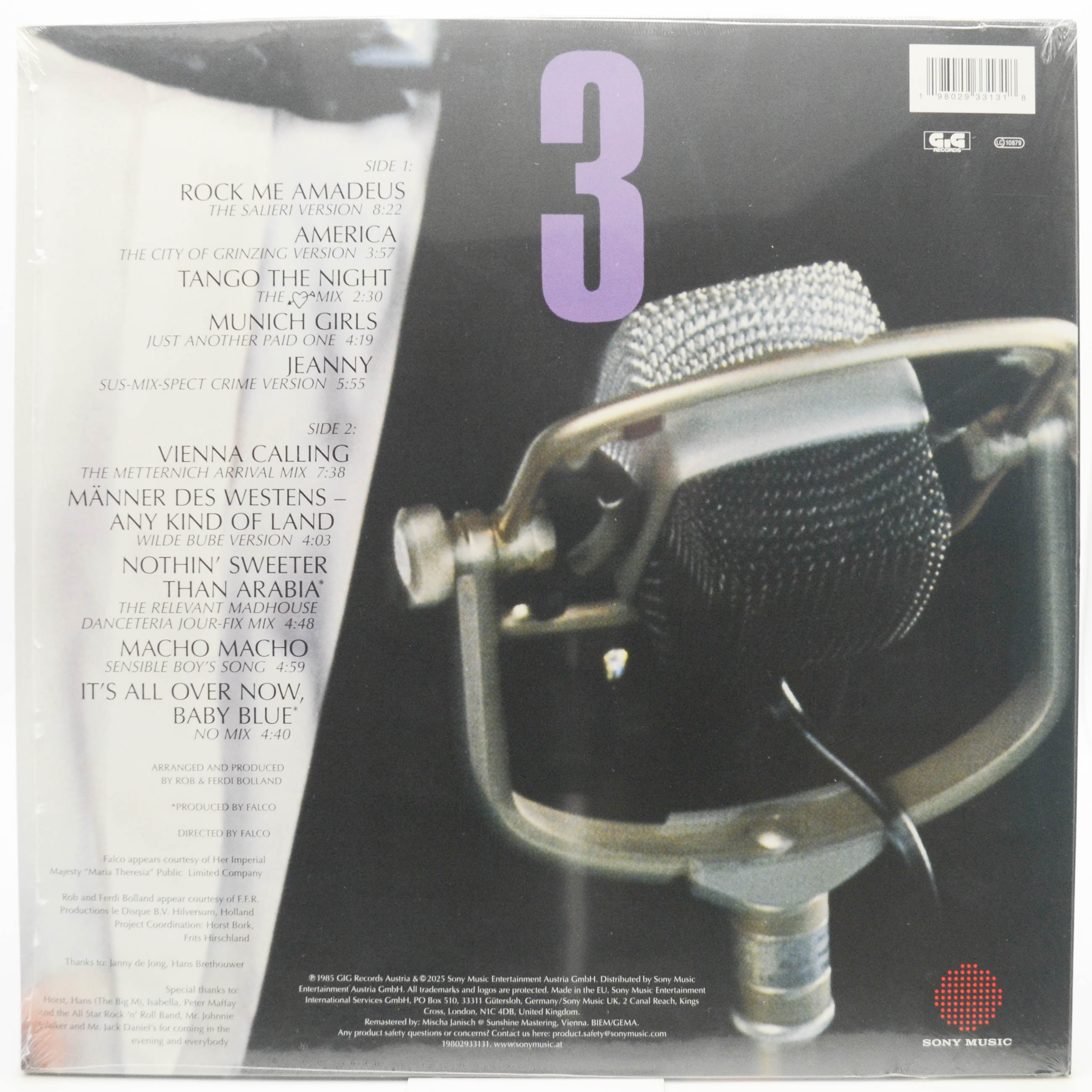 Falco — Falco 3, 1985