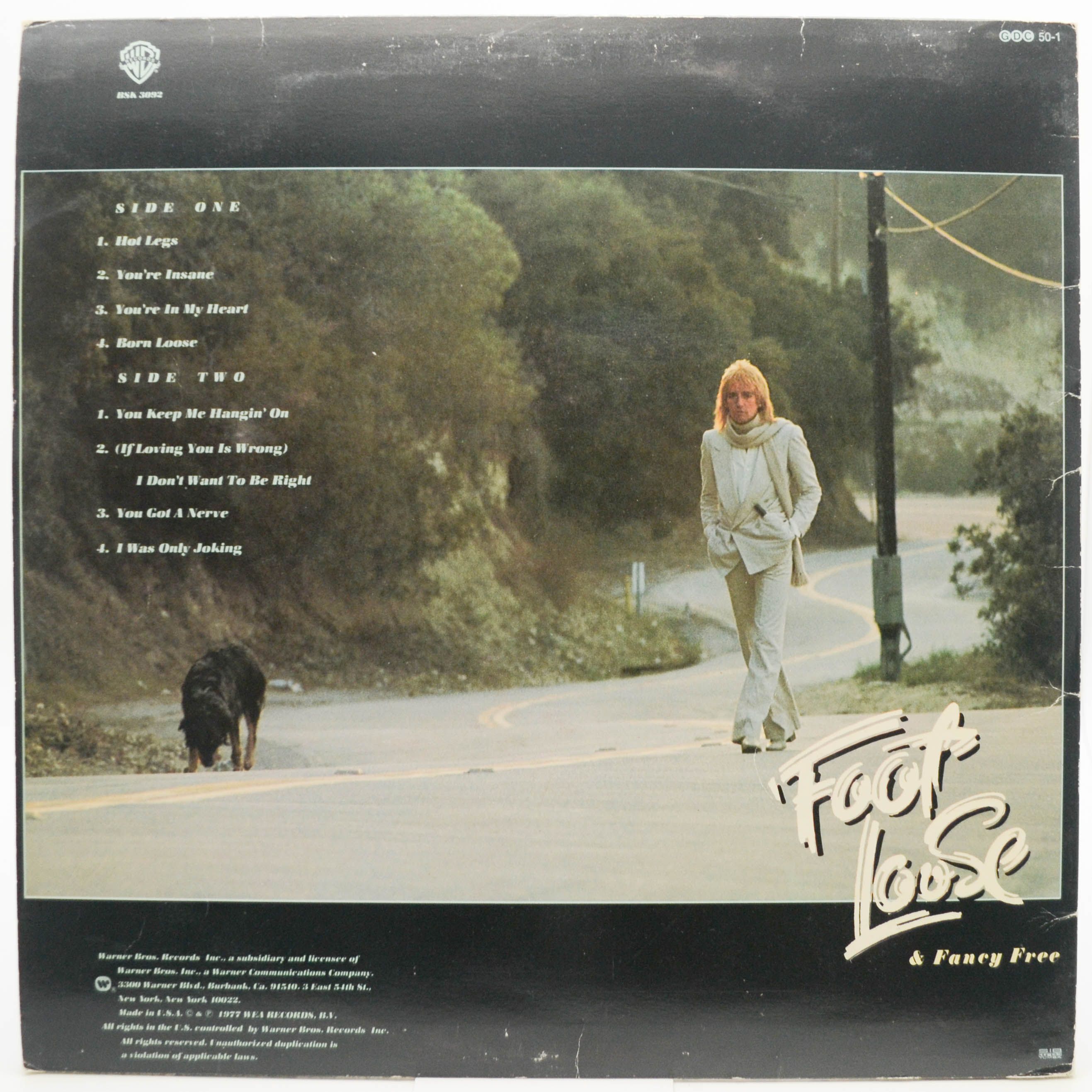 Rod Stewart — Foot Loose & Fancy Free (USA), 1977