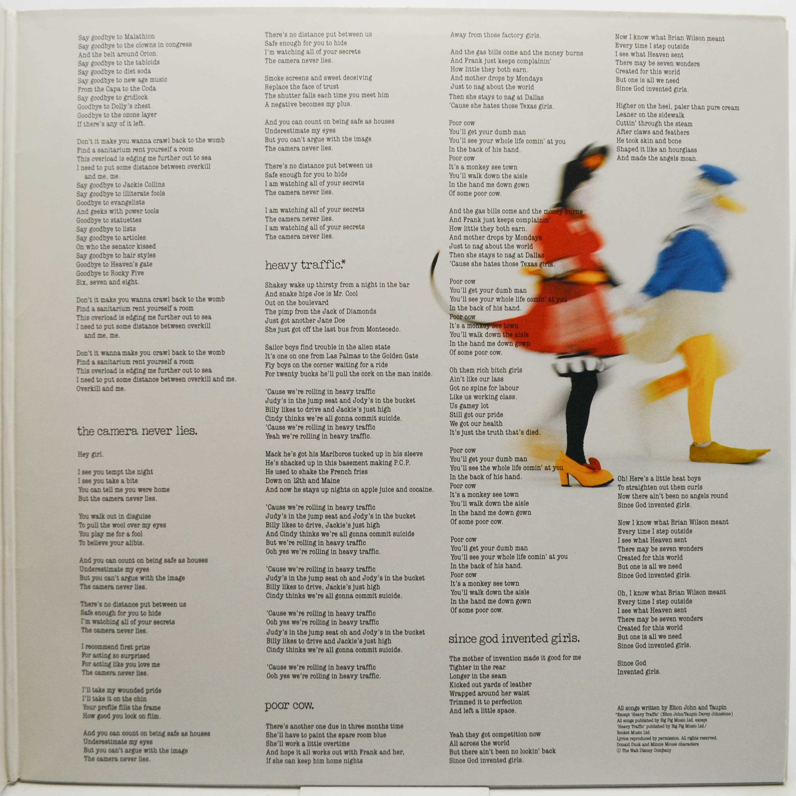 Elton John — Reg Strikes Back, 1988