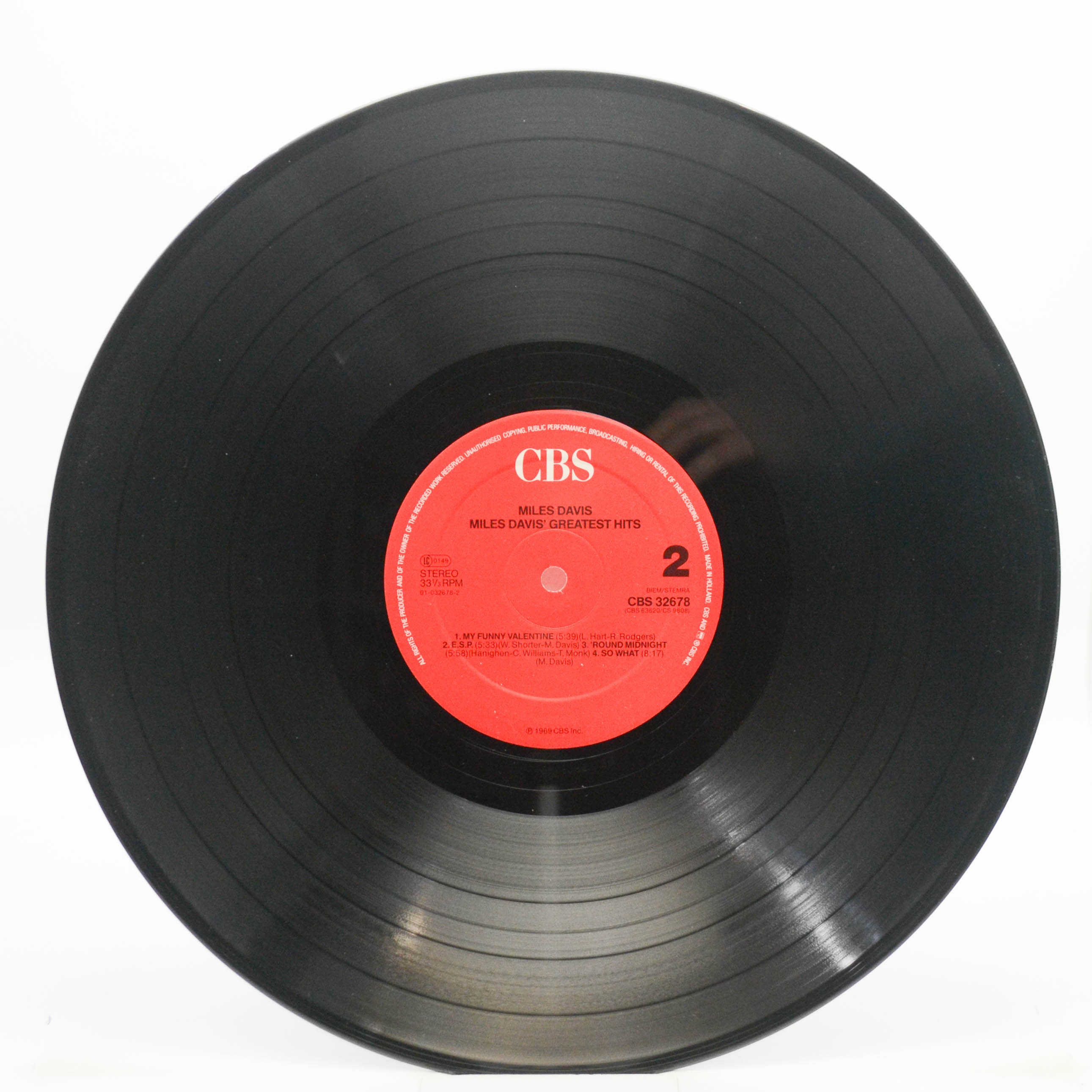 Виниловая пластинка Miles Davis — Miles Davis' Greatest Hits, 1969