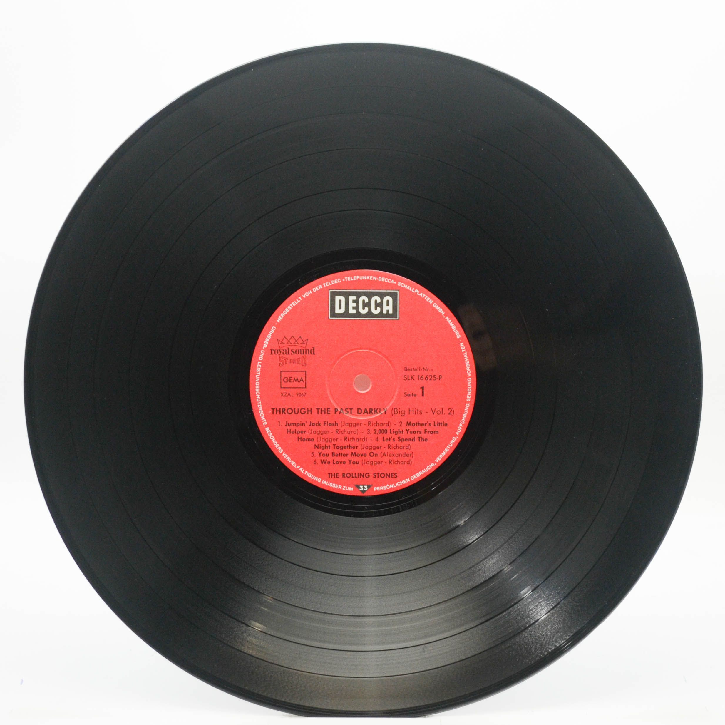 Rolling Stones — Through The Past, Darkly (Big Hits Vol. 2), 1969