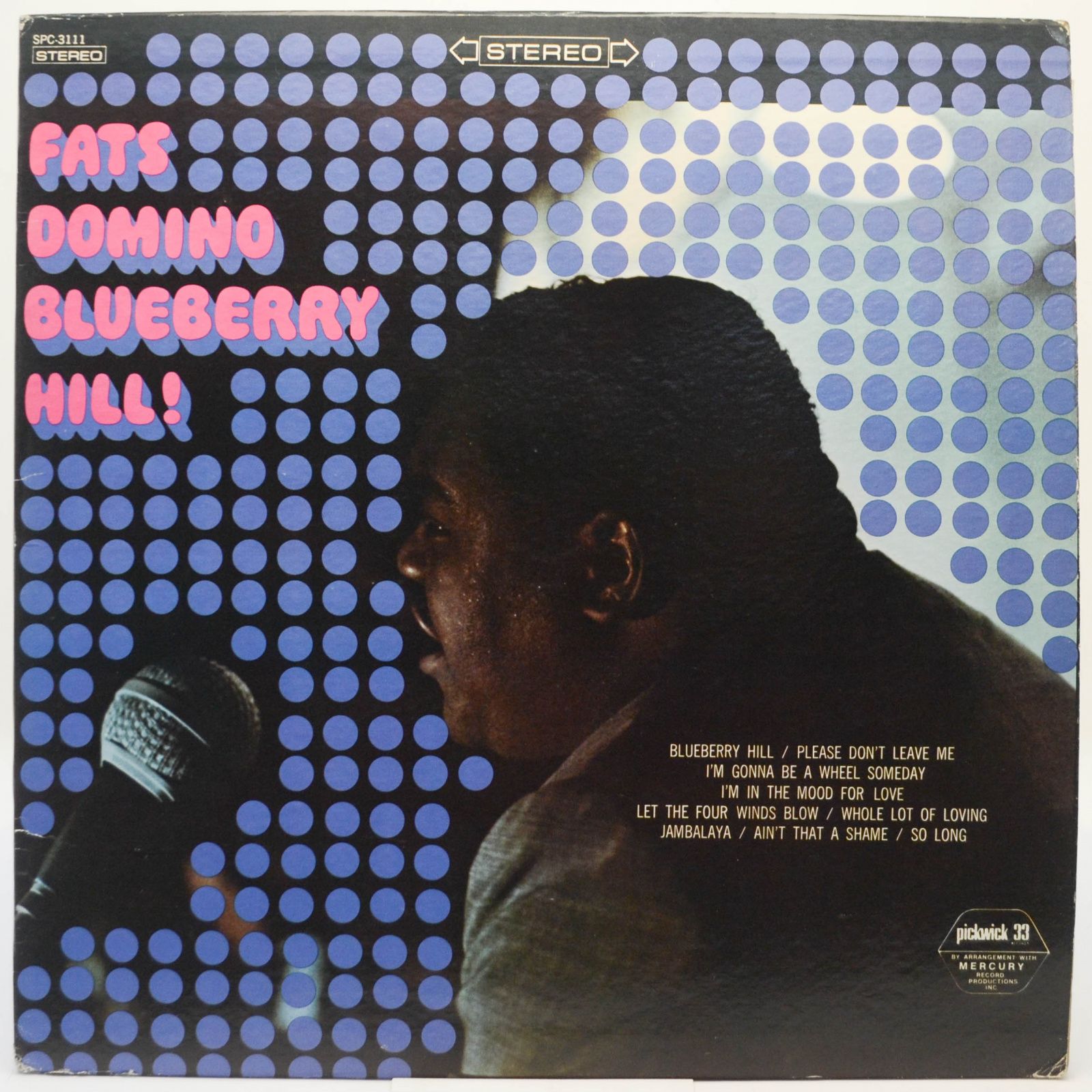 Виниловая пластинка Blueberry Hill, 1967