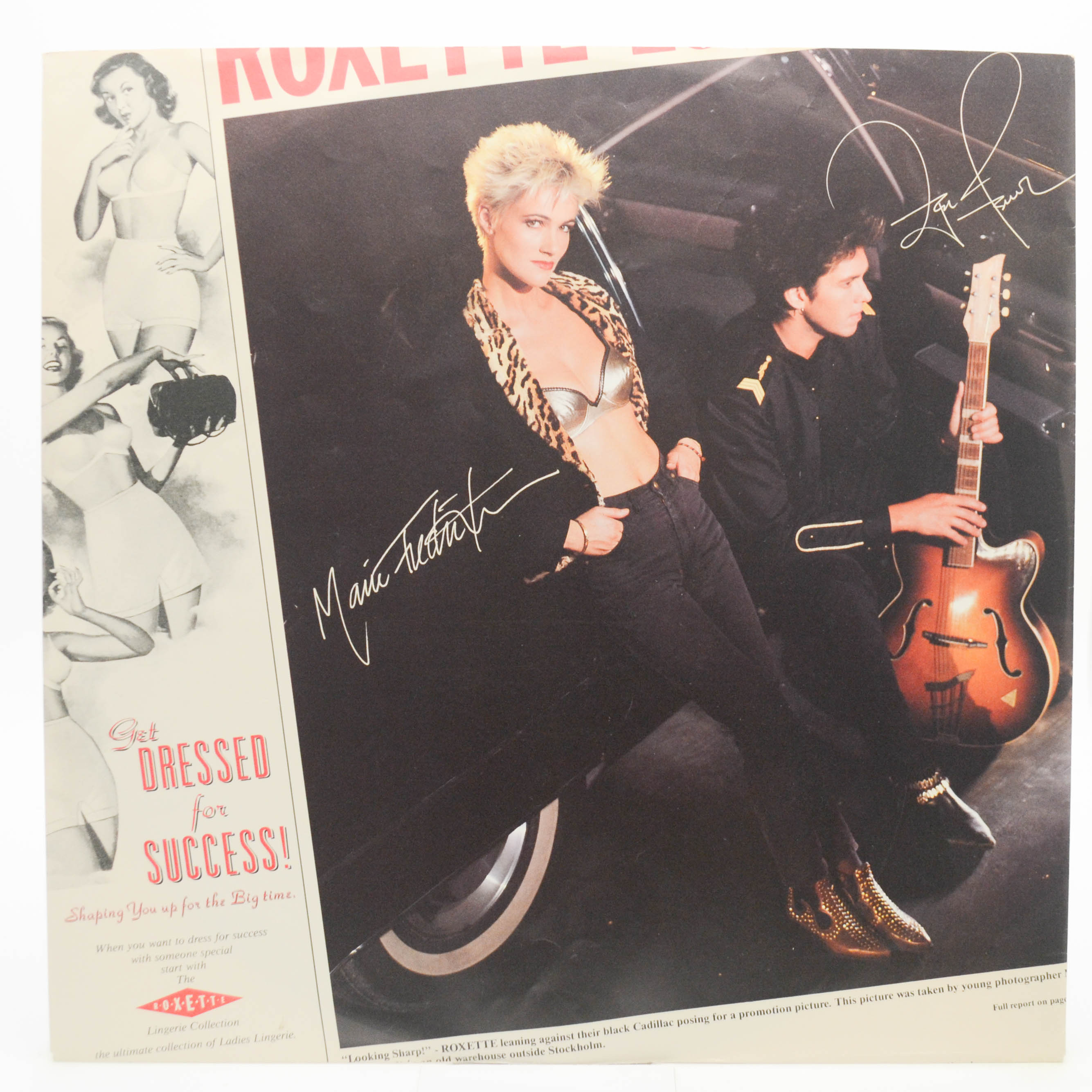 Roxette — Look Sharp! (1-st, Sweden), 1988