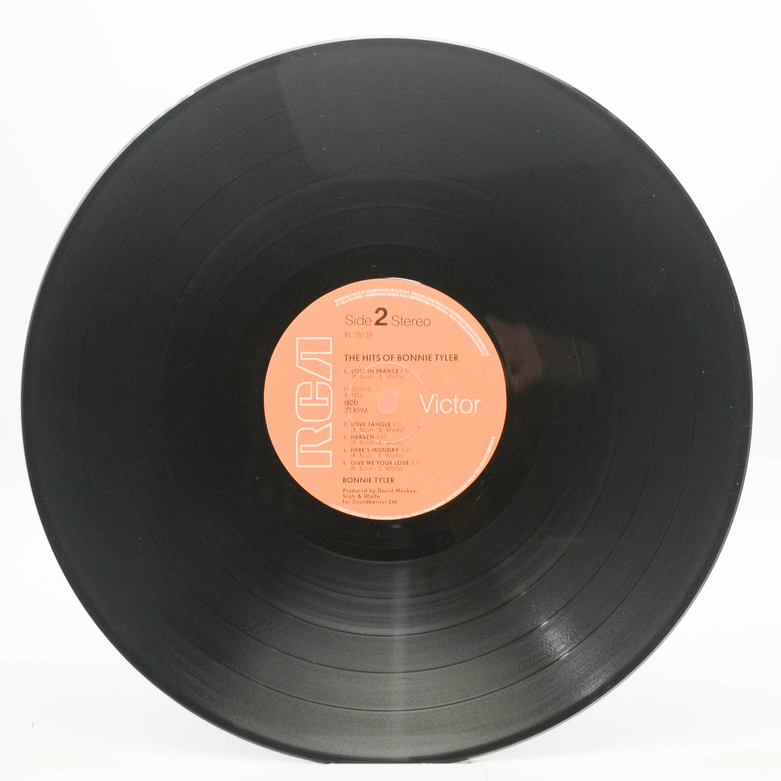 Виниловая пластинка Bonnie Tyler — The Hits Of Bonnie Tyler, 1978
