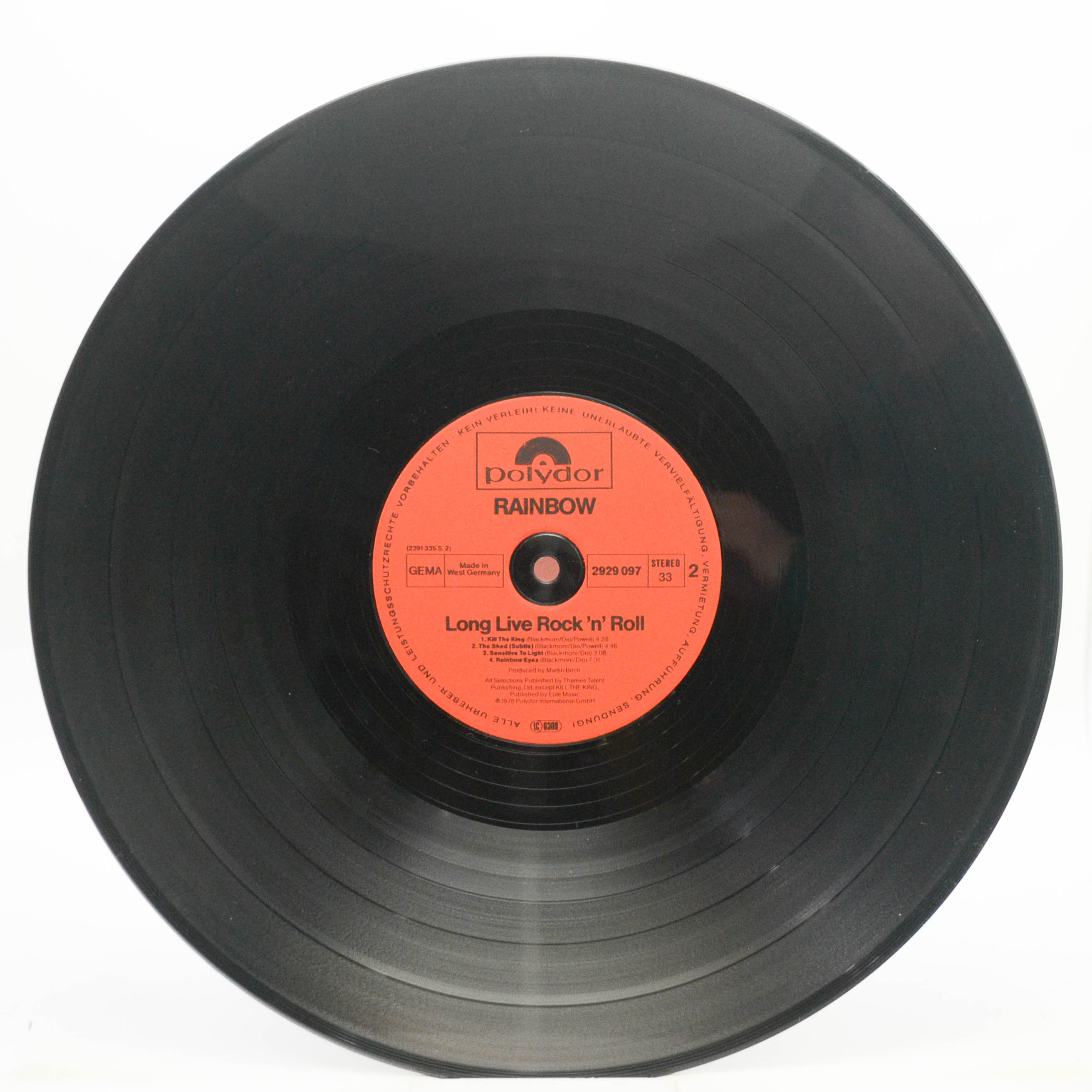Виниловая пластинка Rainbow — Long Live Rock 'N' Roll, 1978