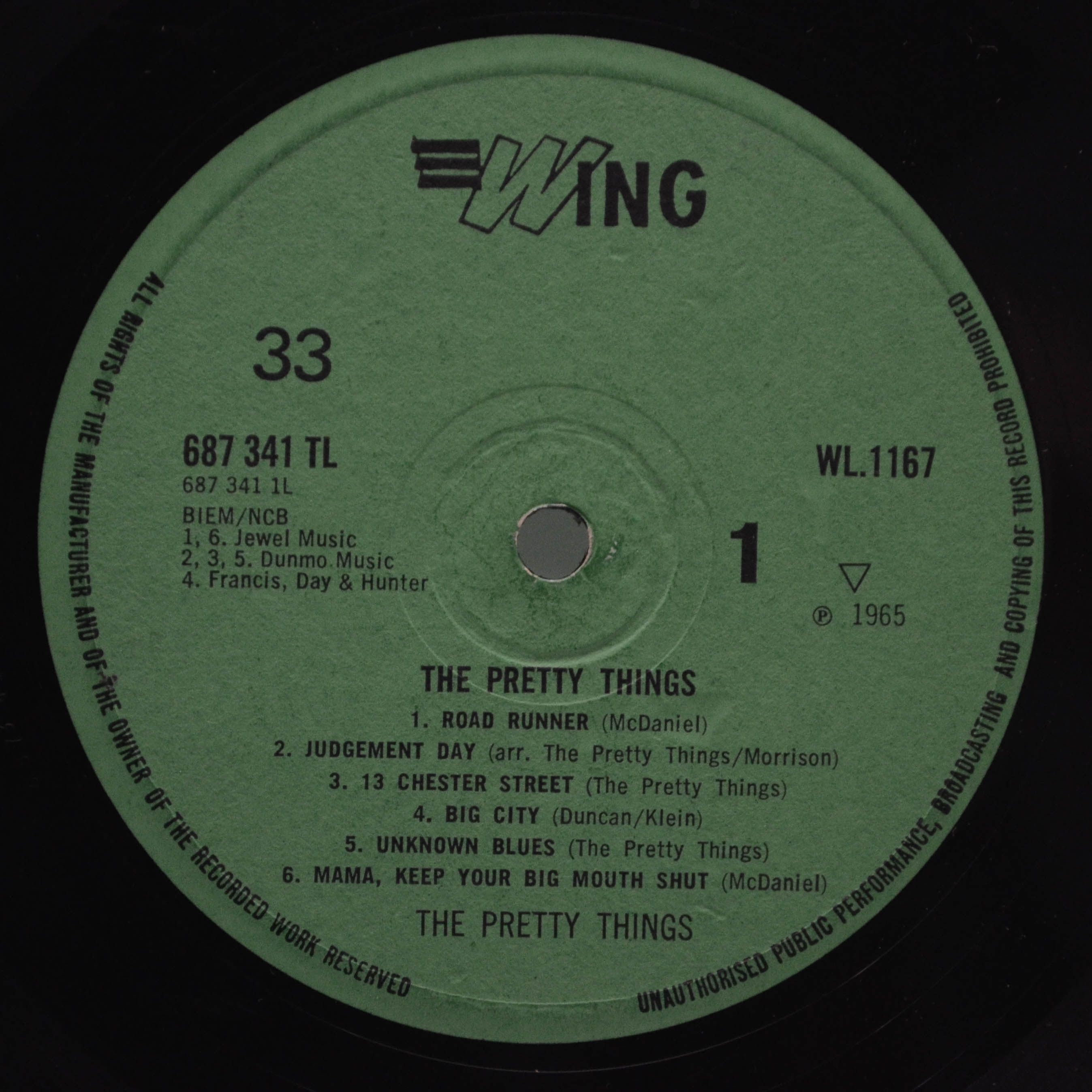 Виниловая пластинка Pretty Things — The Pretty Things (UK), 1967