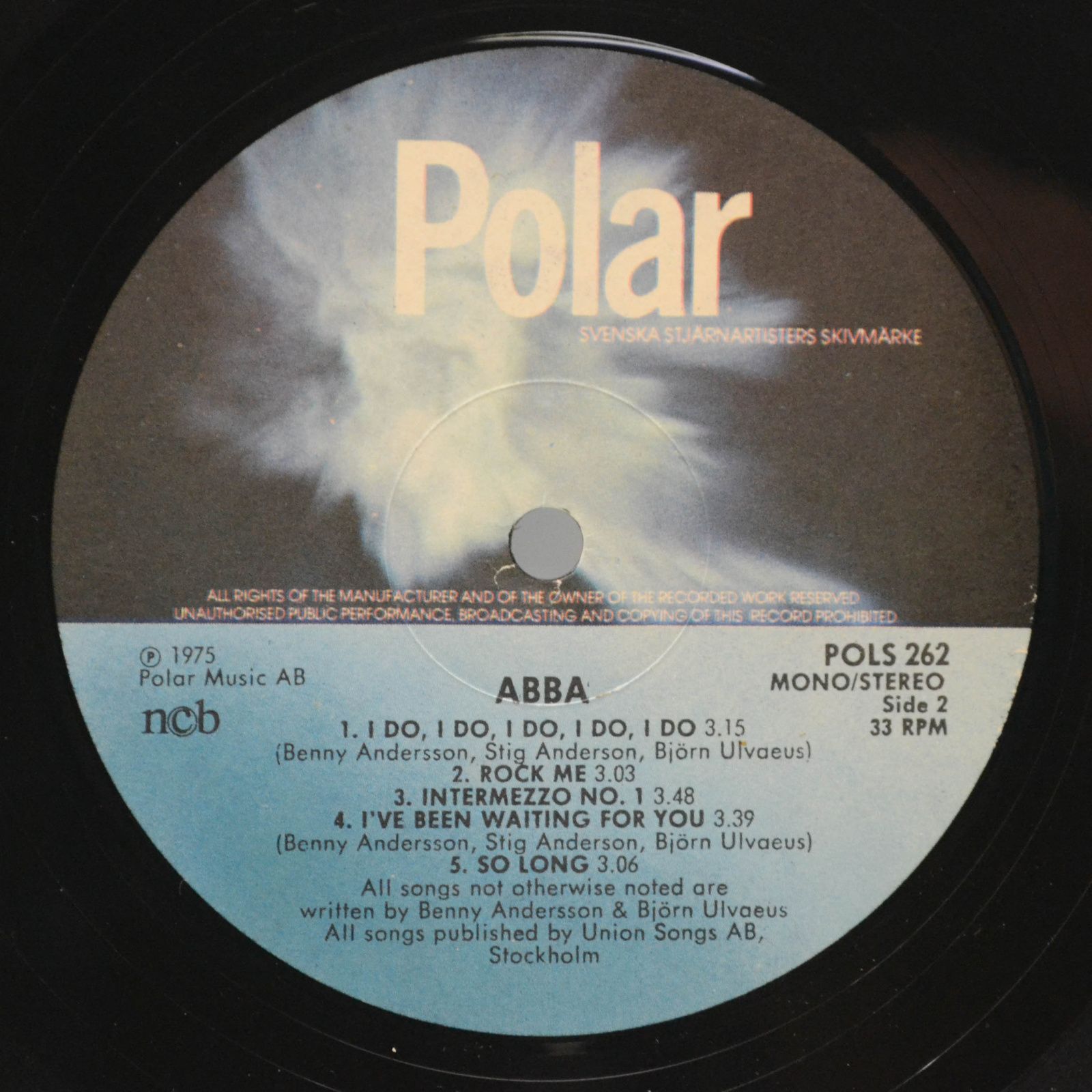 ABBA — ABBA (1-st, Sweden), 1975