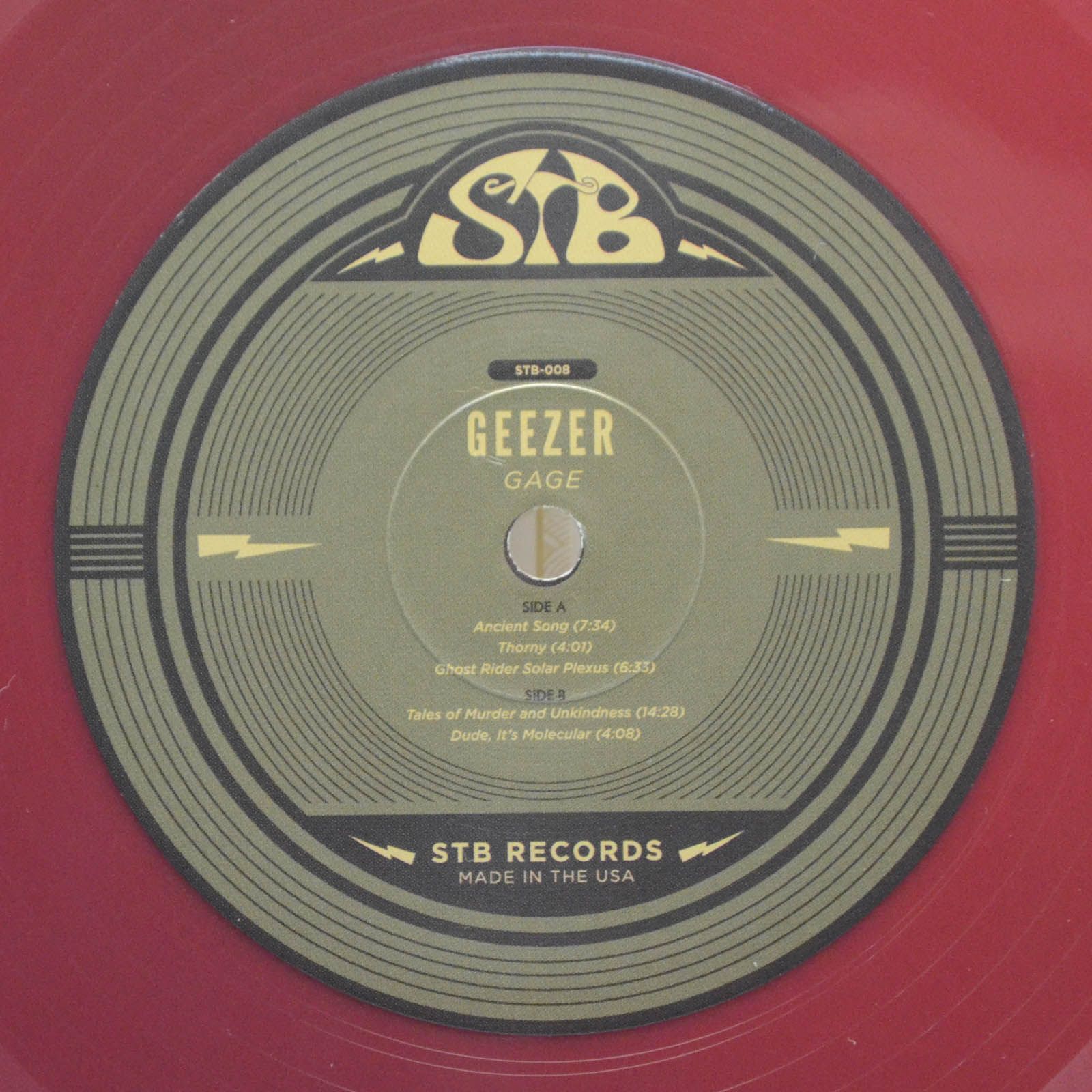 Geezer — Gage, 2014