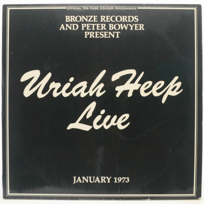 Виниловая пластинка Uriah Heep Live (2LP, booklet), 1973