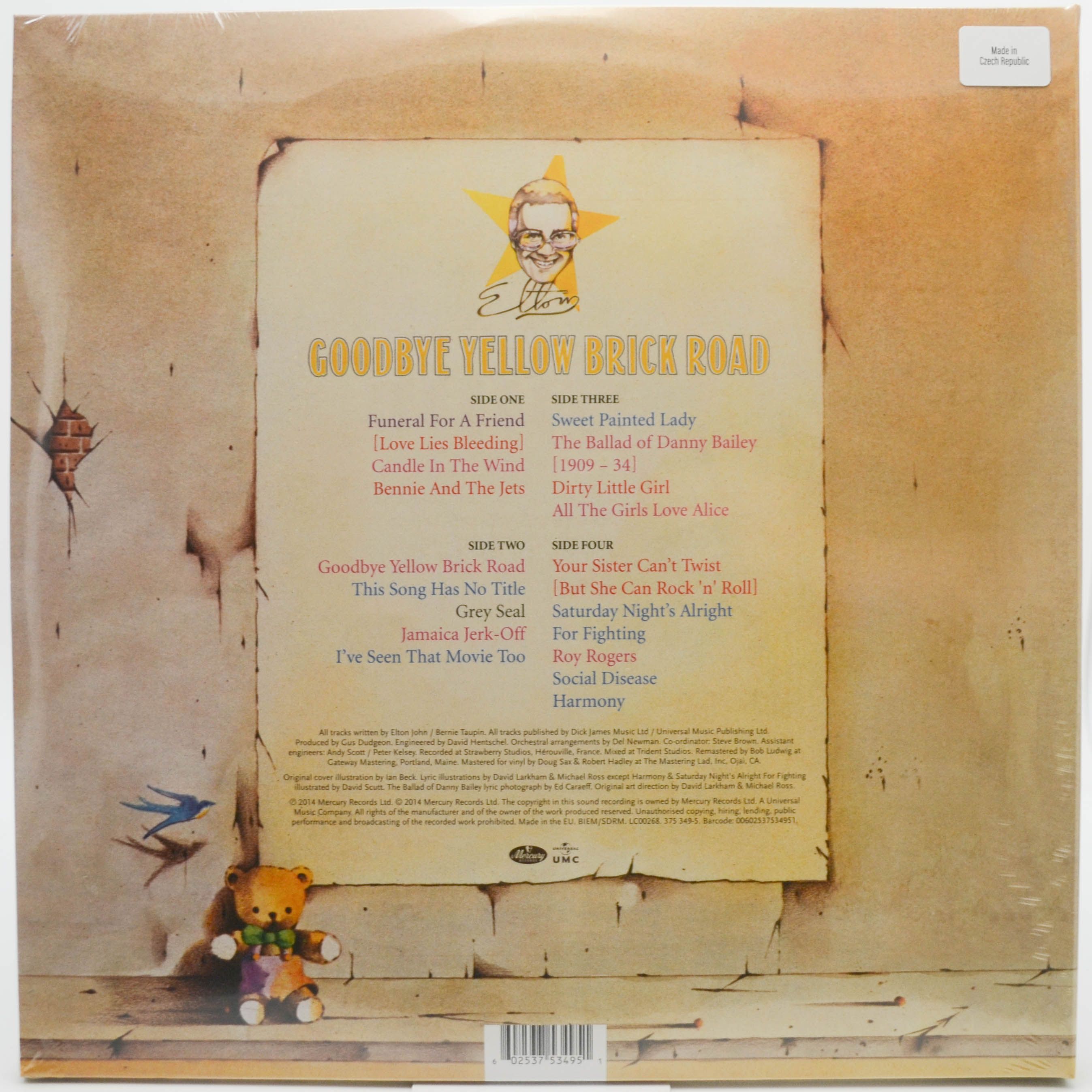 Elton John — Goodbye Yellow Brick Road (2LP), 1973