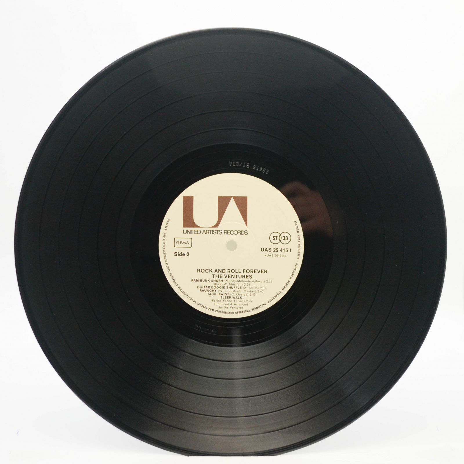 Виниловая пластинка Ventures — Rock And Roll Forever, 1972