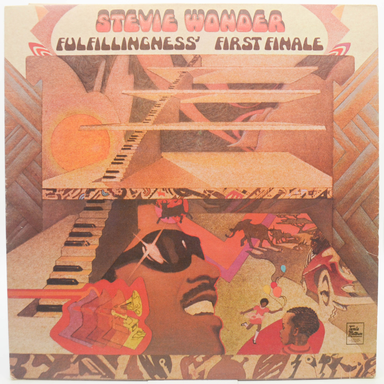 Виниловая пластинка Stevie Wonder — Fulfillingness' First Finale (UK), 1974