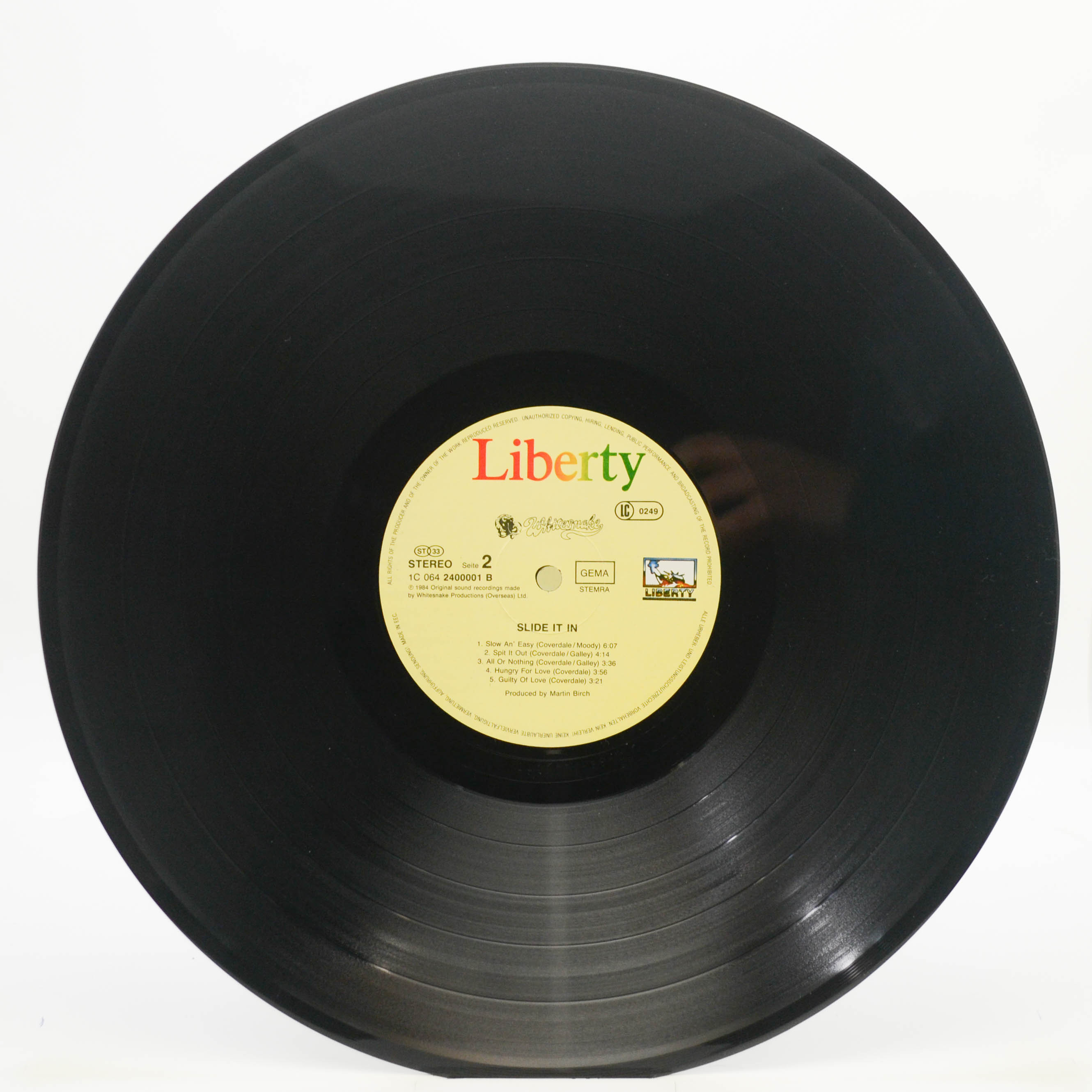 Whitesnake — Slide It In, 1984