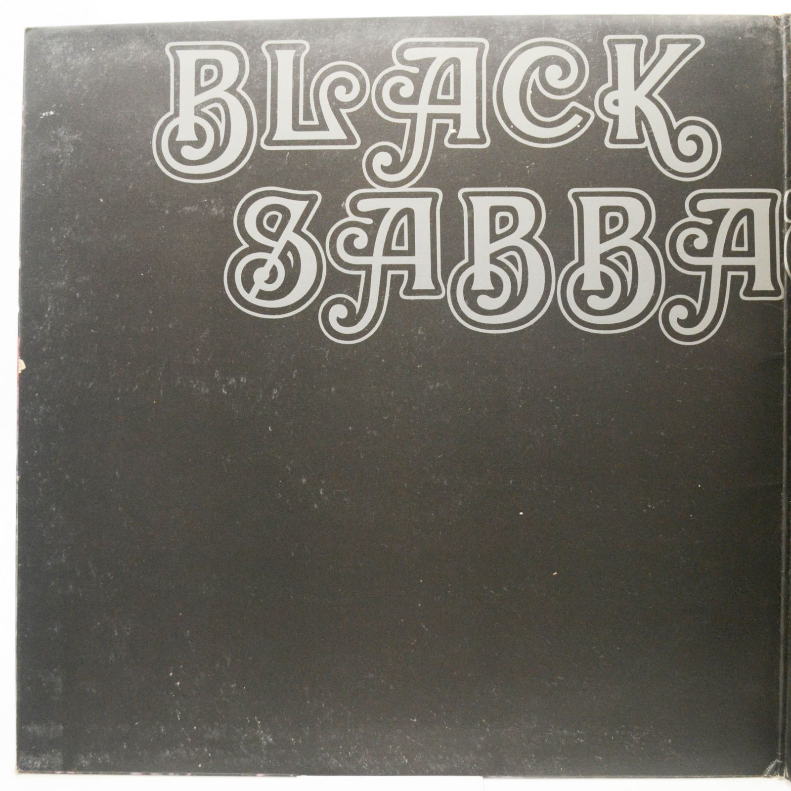 Black Sabbath — Black Sabbath (UK, Vertigo "Swirl"), 1970
