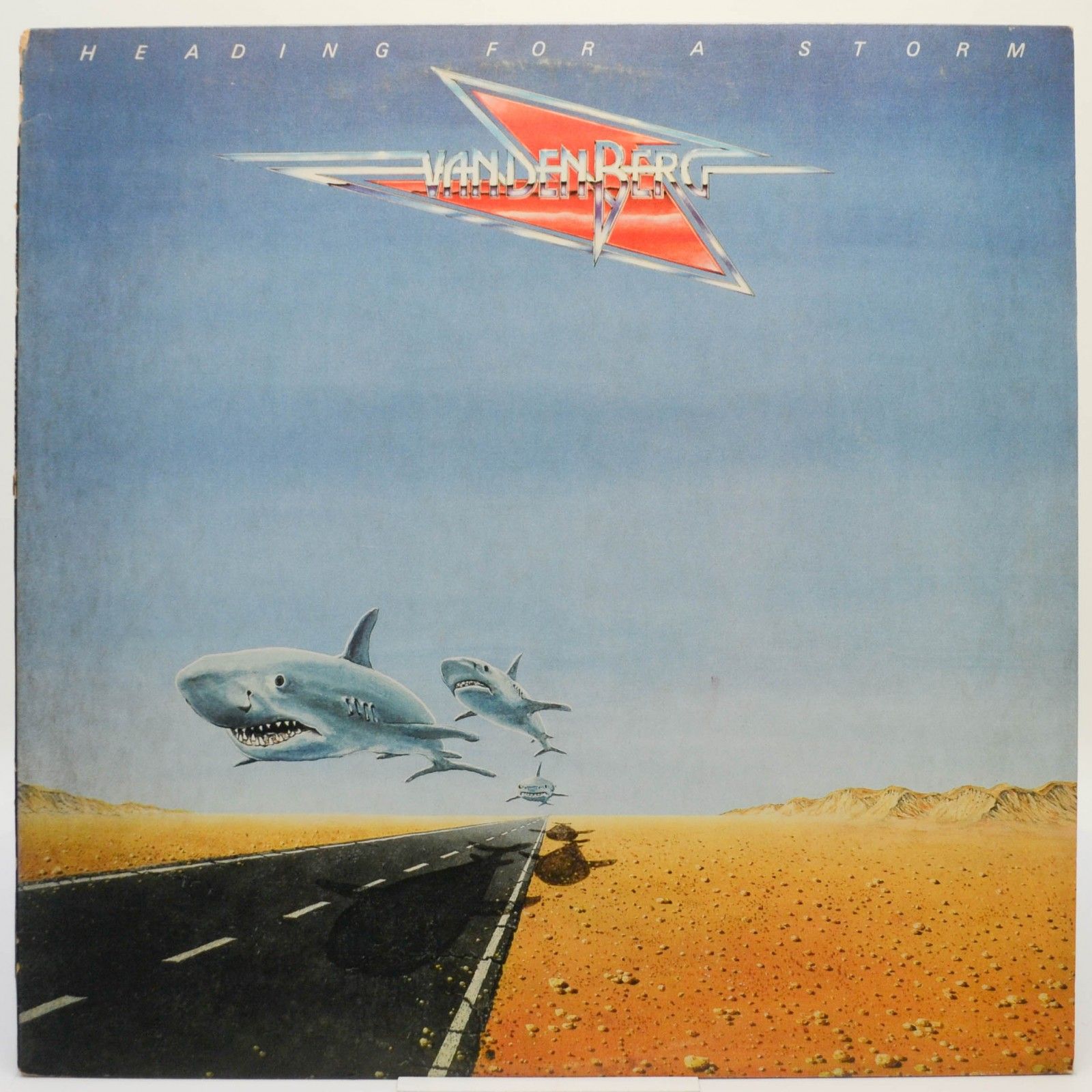 Виниловая пластинка Vandenberg — Heading For A Storm (USA), 1983