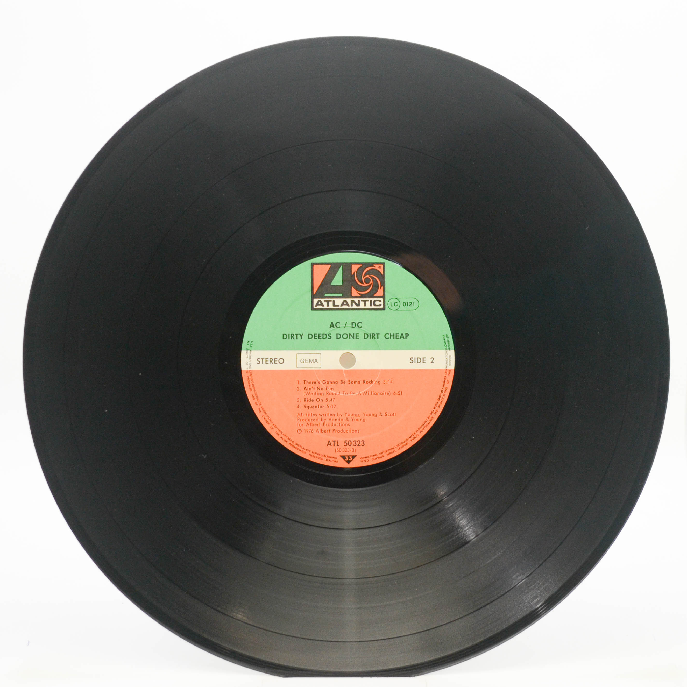 Виниловая пластинка AC/DC — Dirty Deeds Done Dirt Cheap, 1976