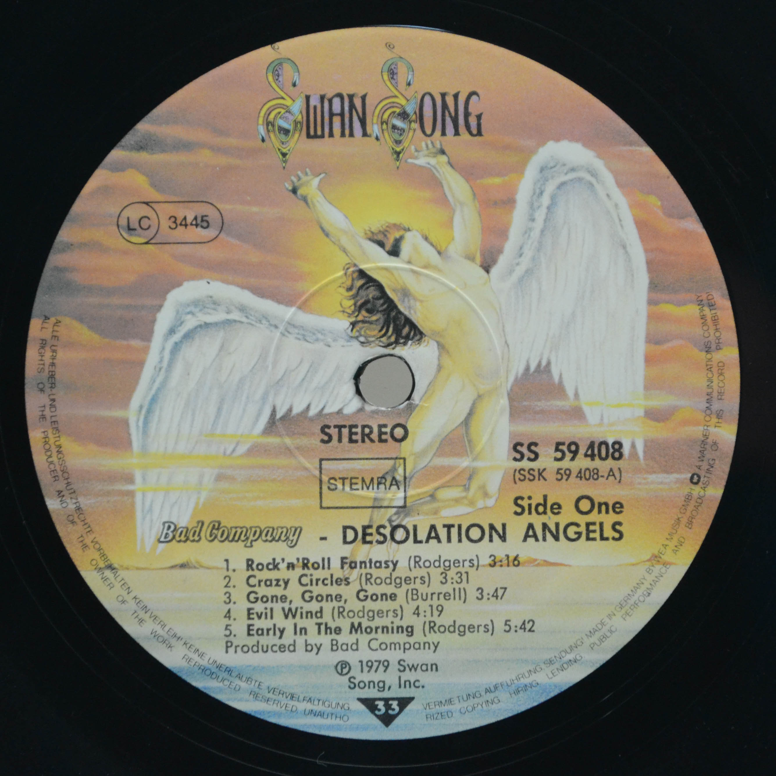 Bad Company — Desolation Angels, 1979