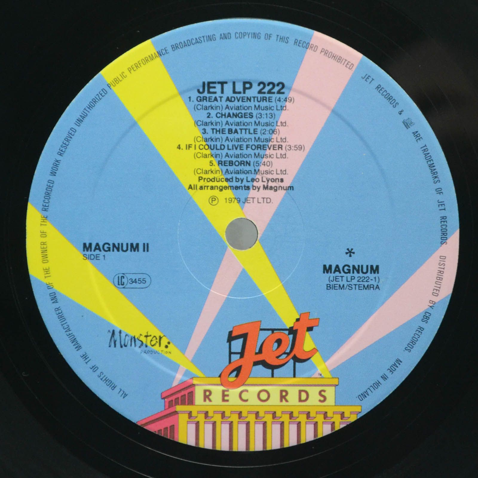 Виниловая пластинка Magnum — Magnum II, 1979