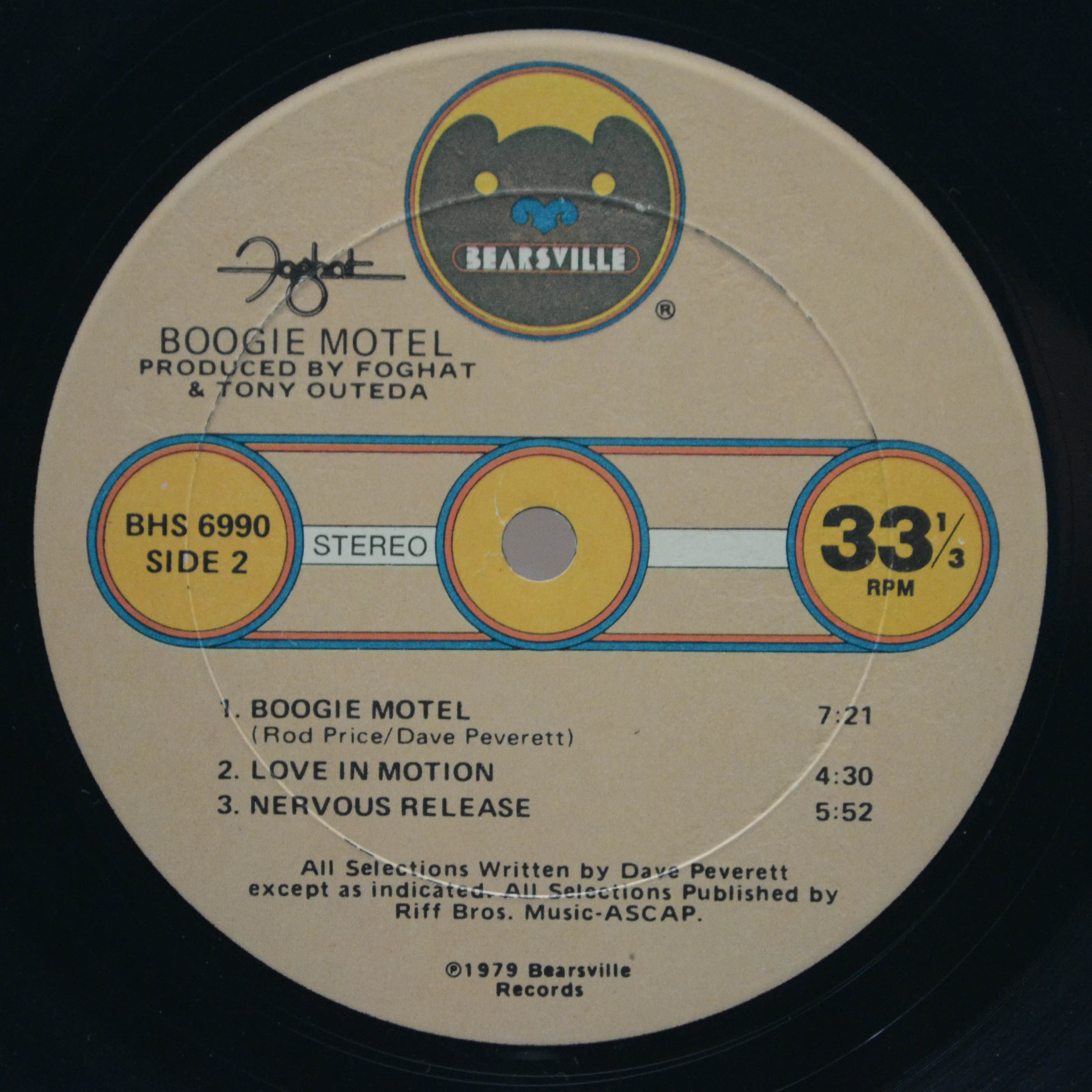 Foghat — Boogie Motel (USA), 1979