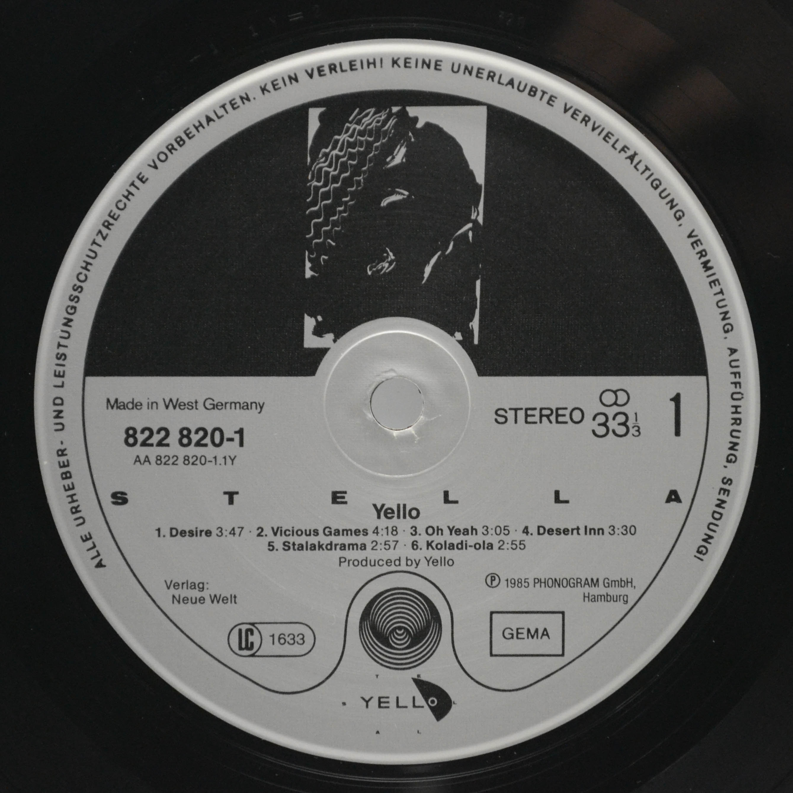 Yello — Stella, 1985