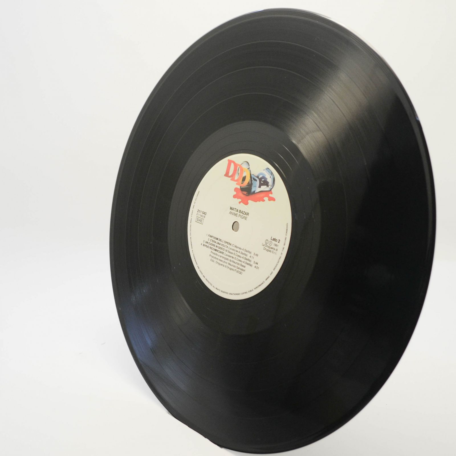 Matia Bazar — Anime Pigre (1-st, Italy), 1991