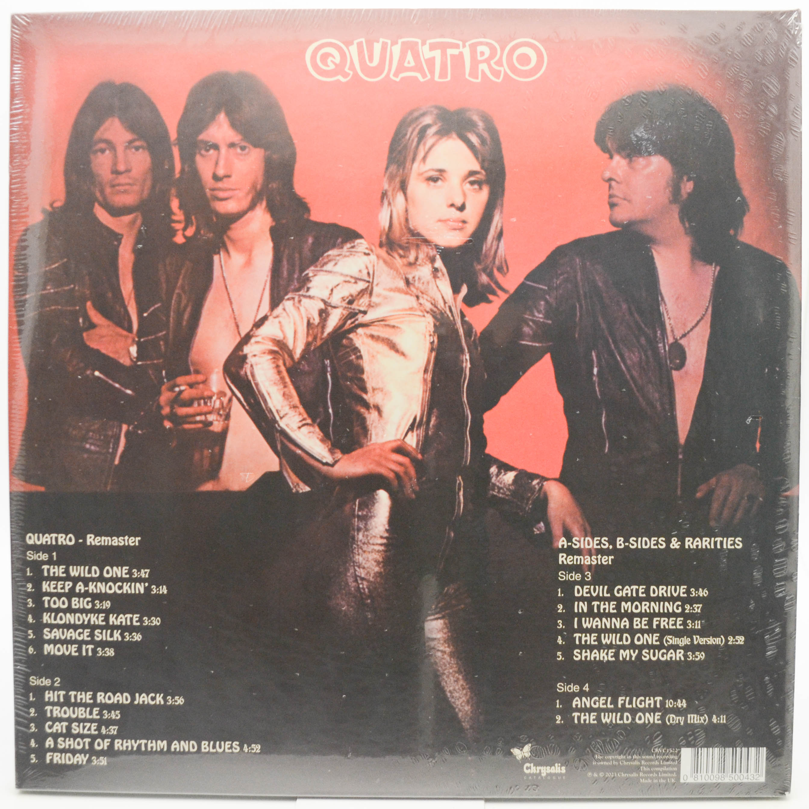 Suzi Quatro — Quatro (2LP), 1974