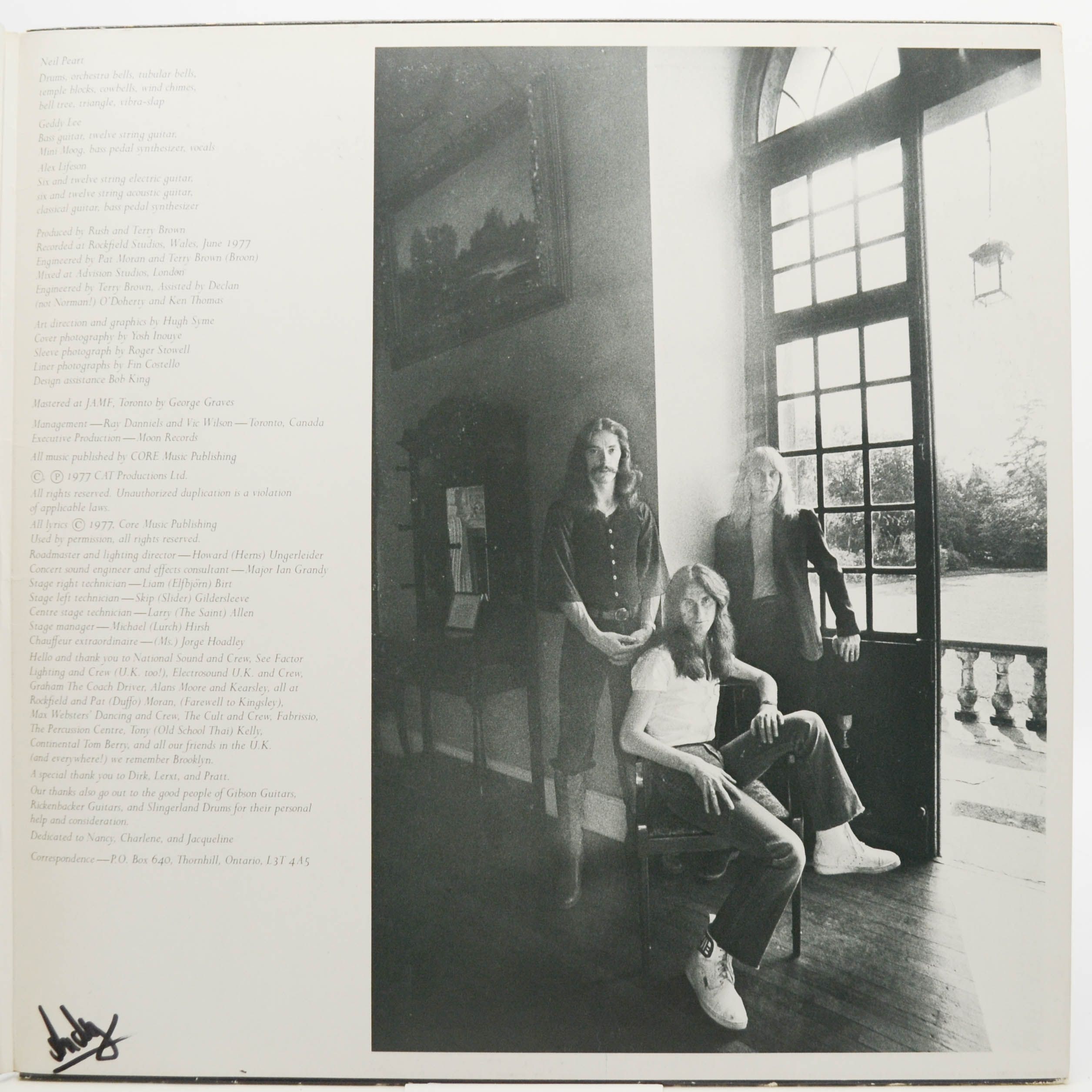 Виниловая пластинка Rush — A Farewell To Kings, 1977