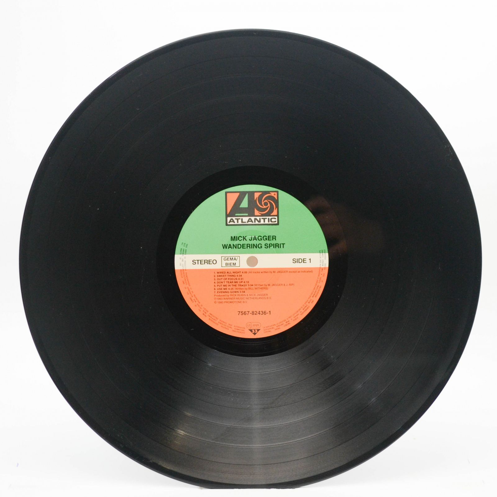 Mick Jagger — Wandering Spirit, 1993