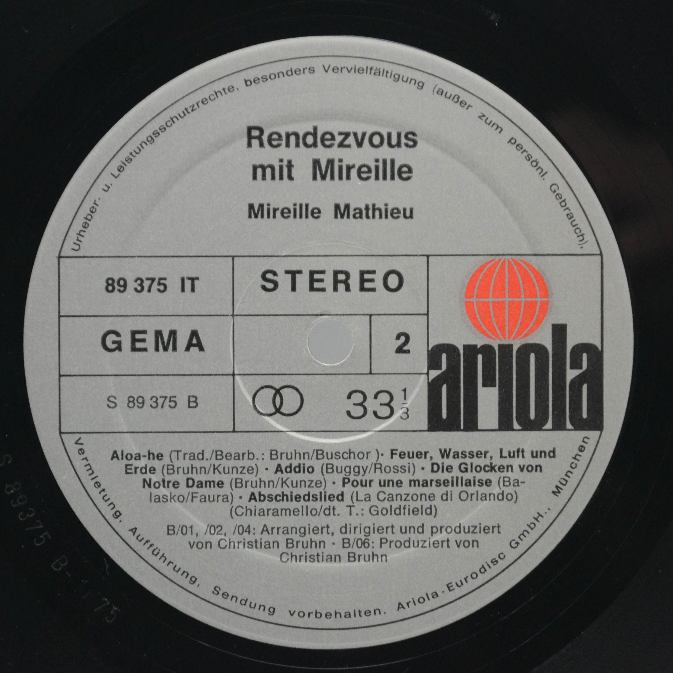 Mireille Mathieu — Rendezvous Mit Mireille, 1975