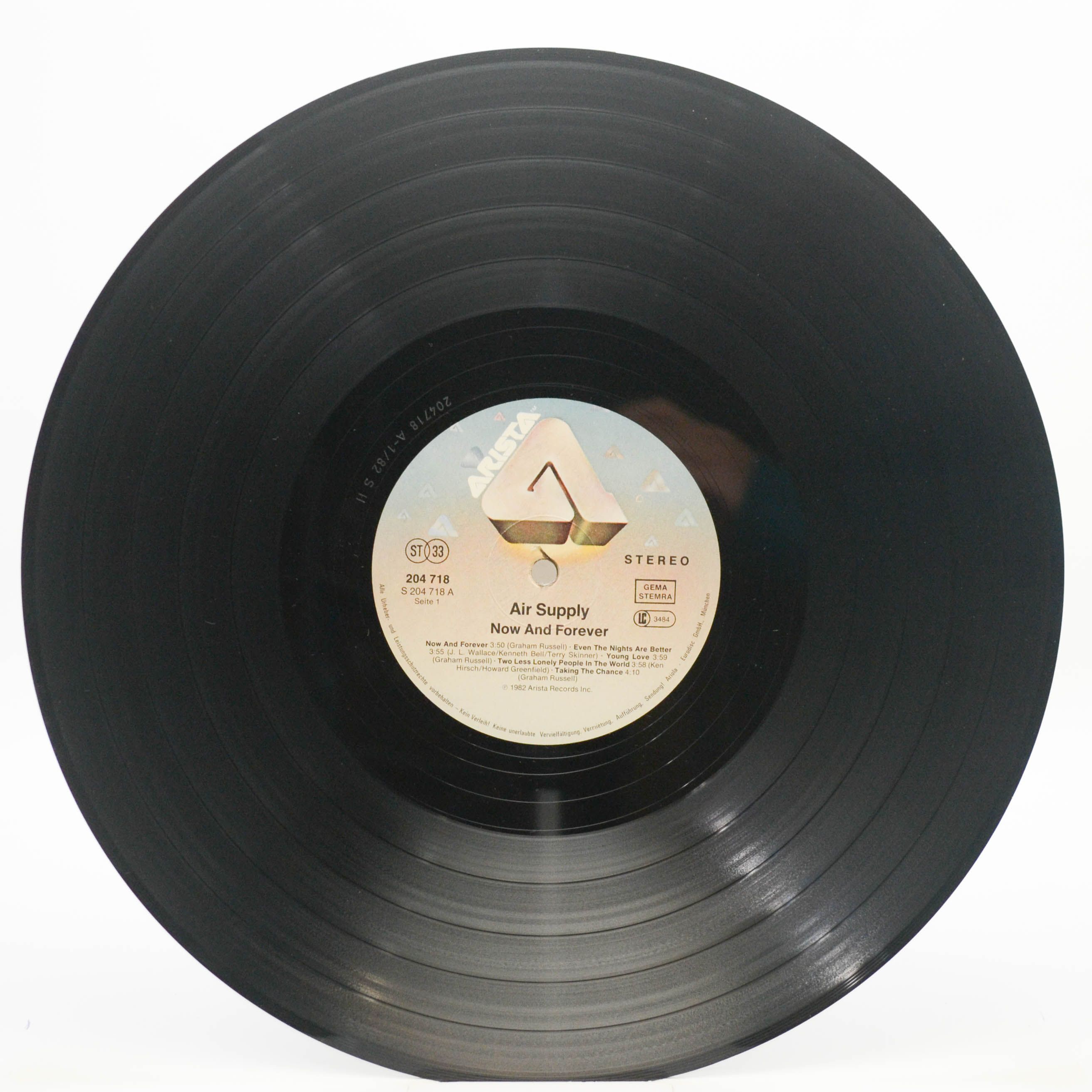 Виниловая пластинка Air Supply — Now And Forever, 1982