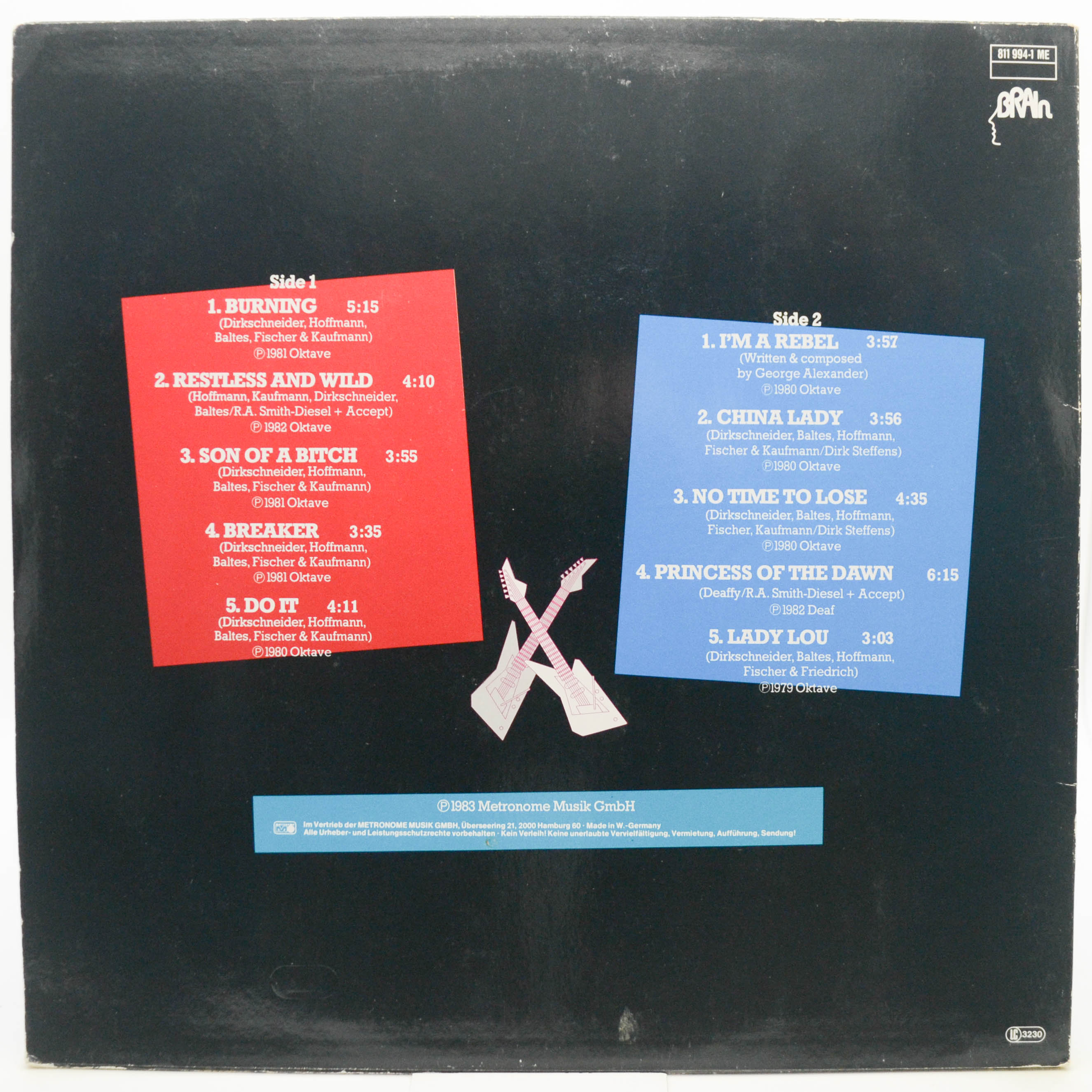 Accept — Best Of Accept, 1983